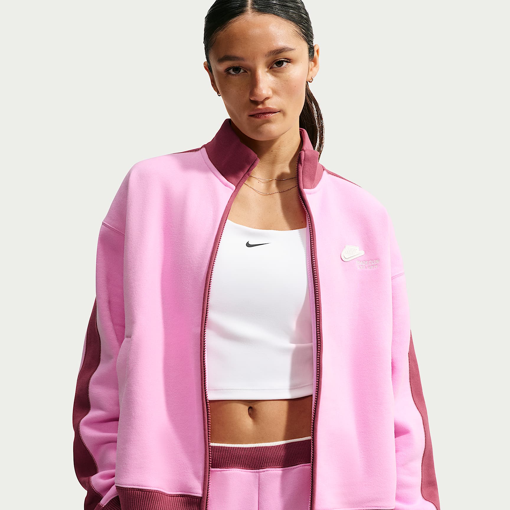 Nike Studio Fleece Medium Weight Women's Track Jacket