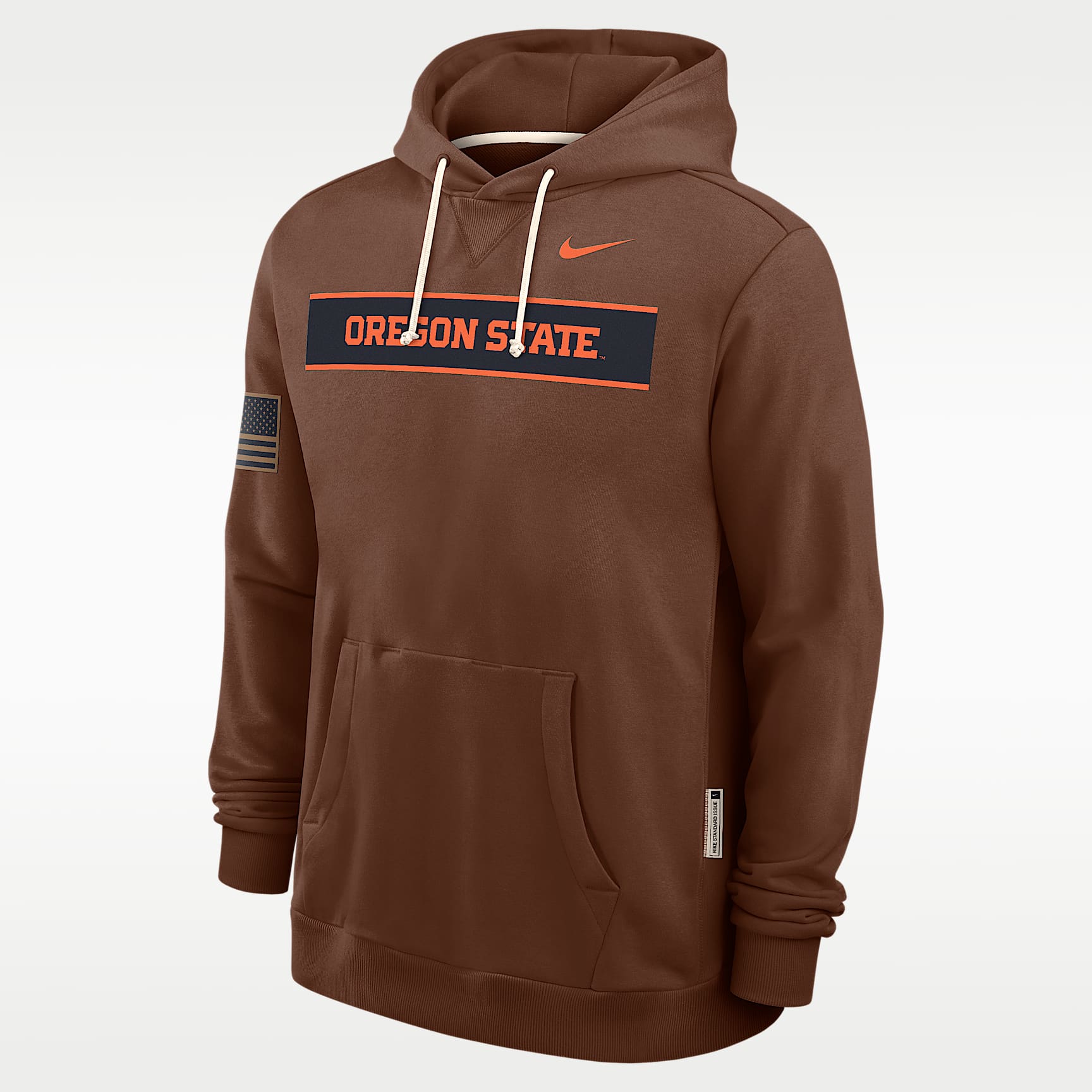 Oregon State 2026 Military Appreciation Men's Nike Dri-FIT College Long-Sleeve Hooded Top