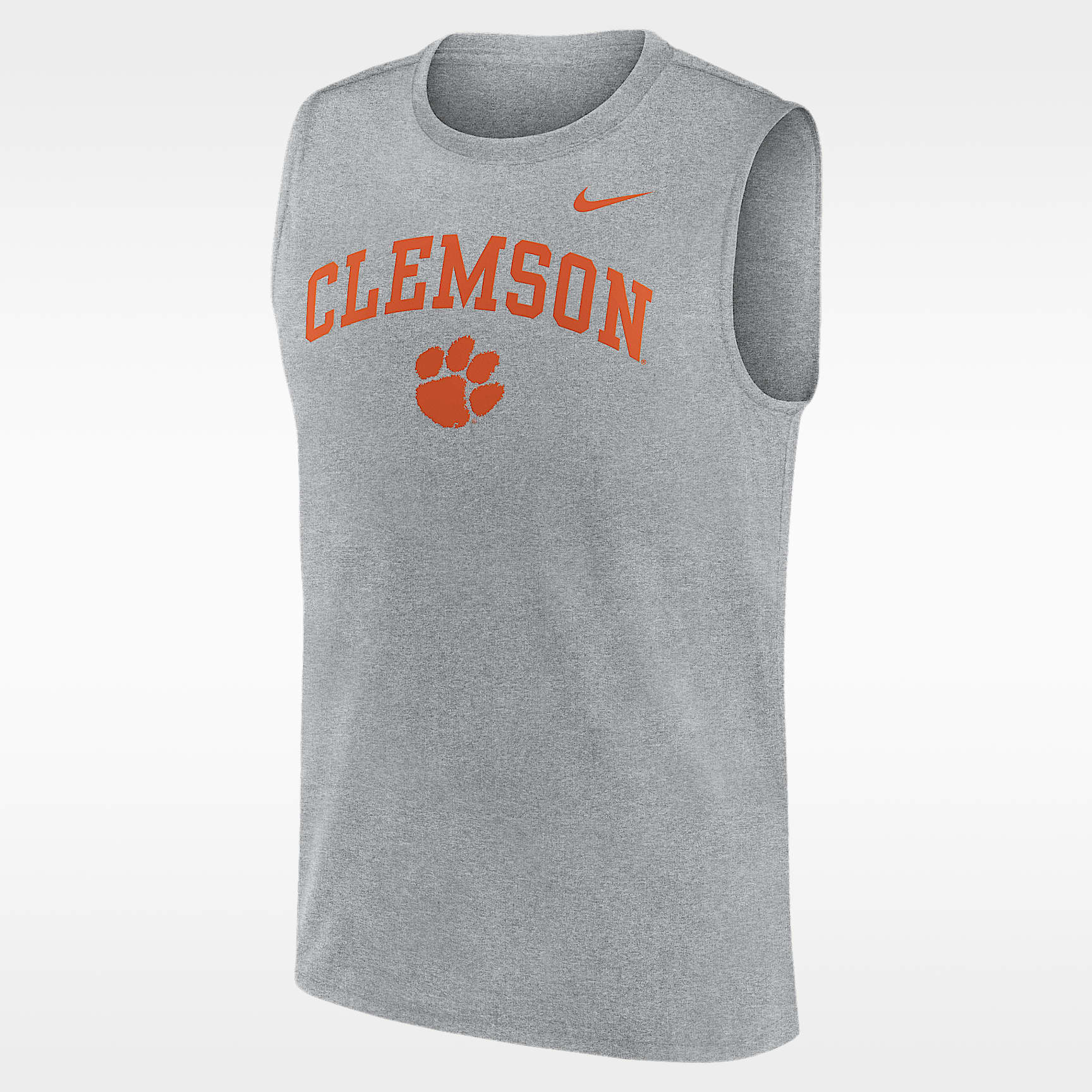 Clemson Primetime Arch Legend Men's Nike Dri-FIT College Muscle Tank Top