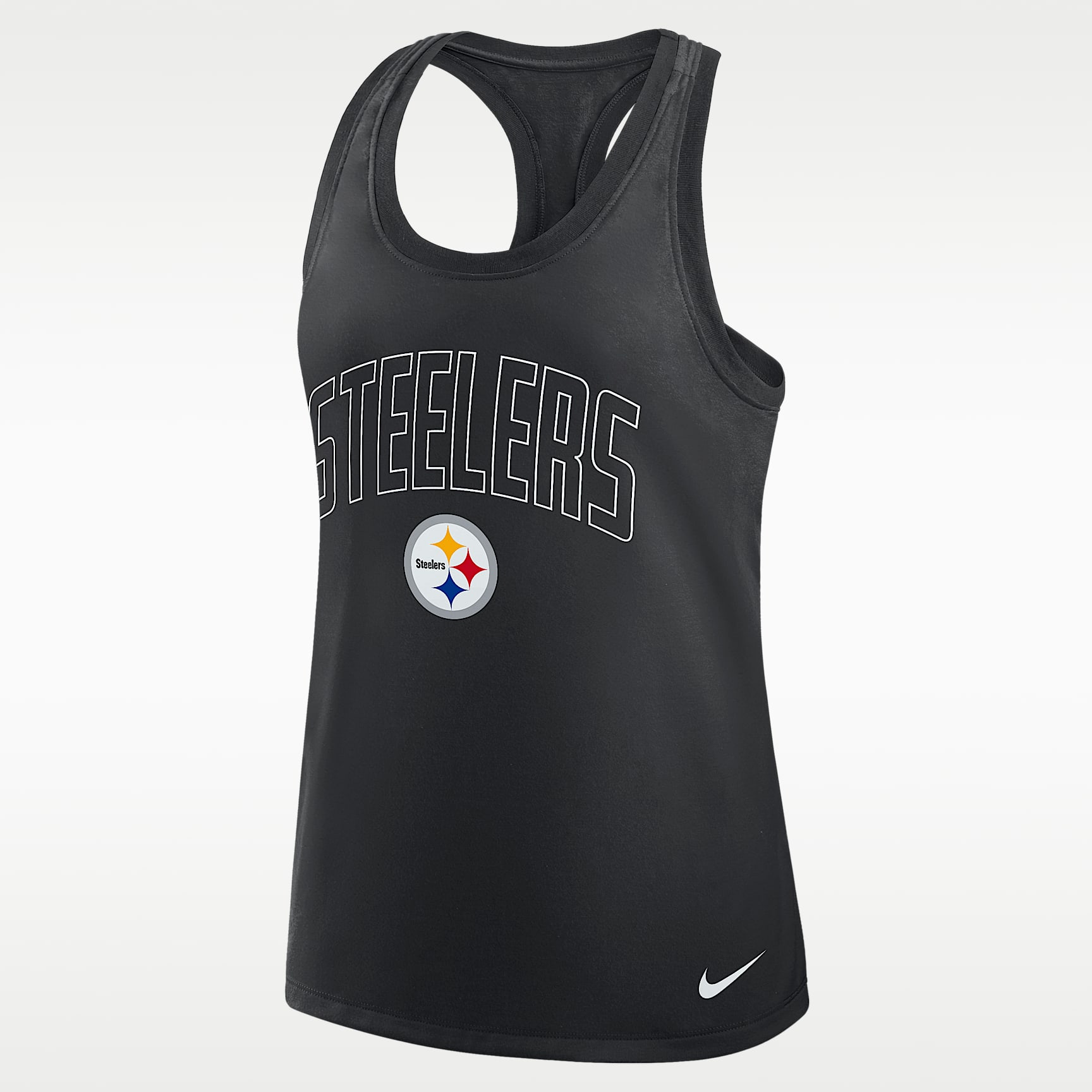 Pittsburgh Steelers Primetime Women's Nike Dri-FIT NFL Racerback Tank Top