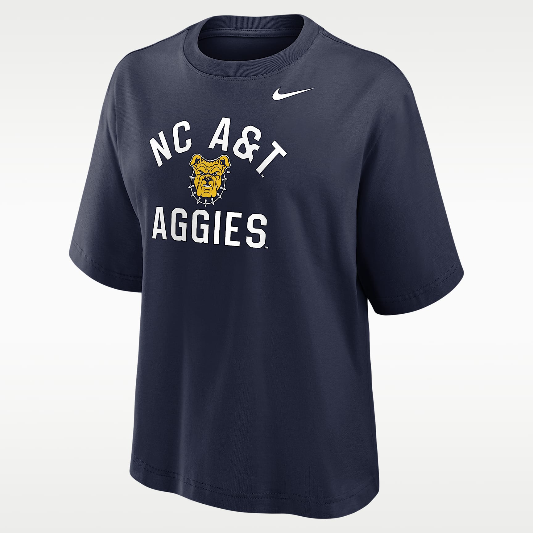 Nike College (North Carolina A&T University) Women's Boxy T-Shirt