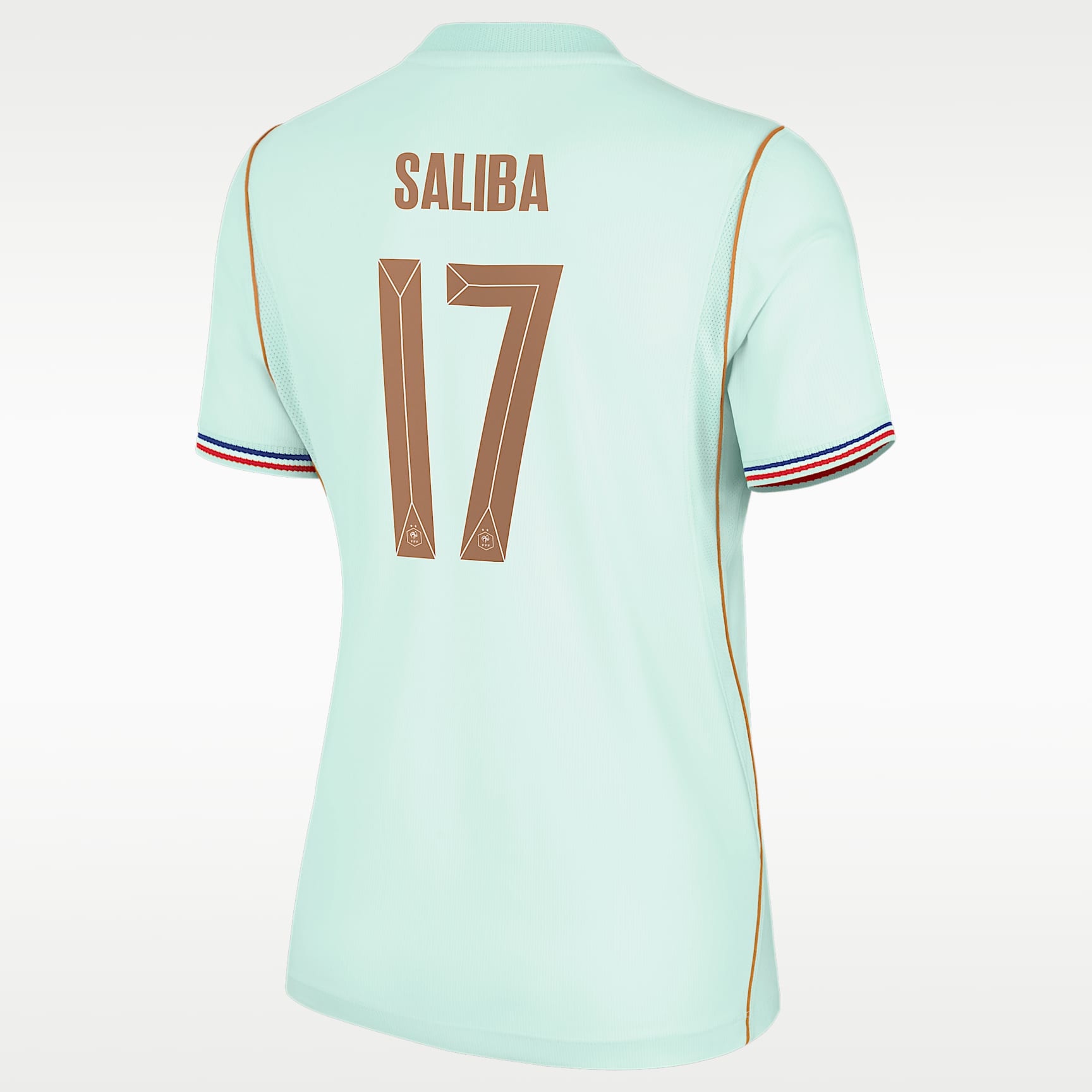 William Saliba France National Team 2026 Stadium Away Women's Nike Dri-FIT Soccer Jersey