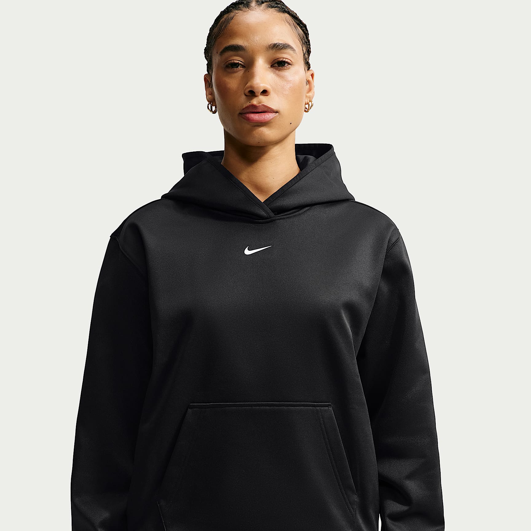 Nike Studio Fleece Sport Women's Therma-FIT Pullover Hoodie