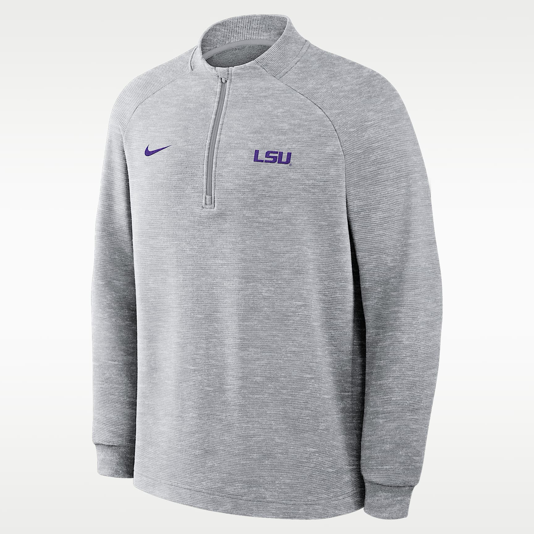 LSU Par Men's Nike Therma-FIT College Half-Zip Pullover