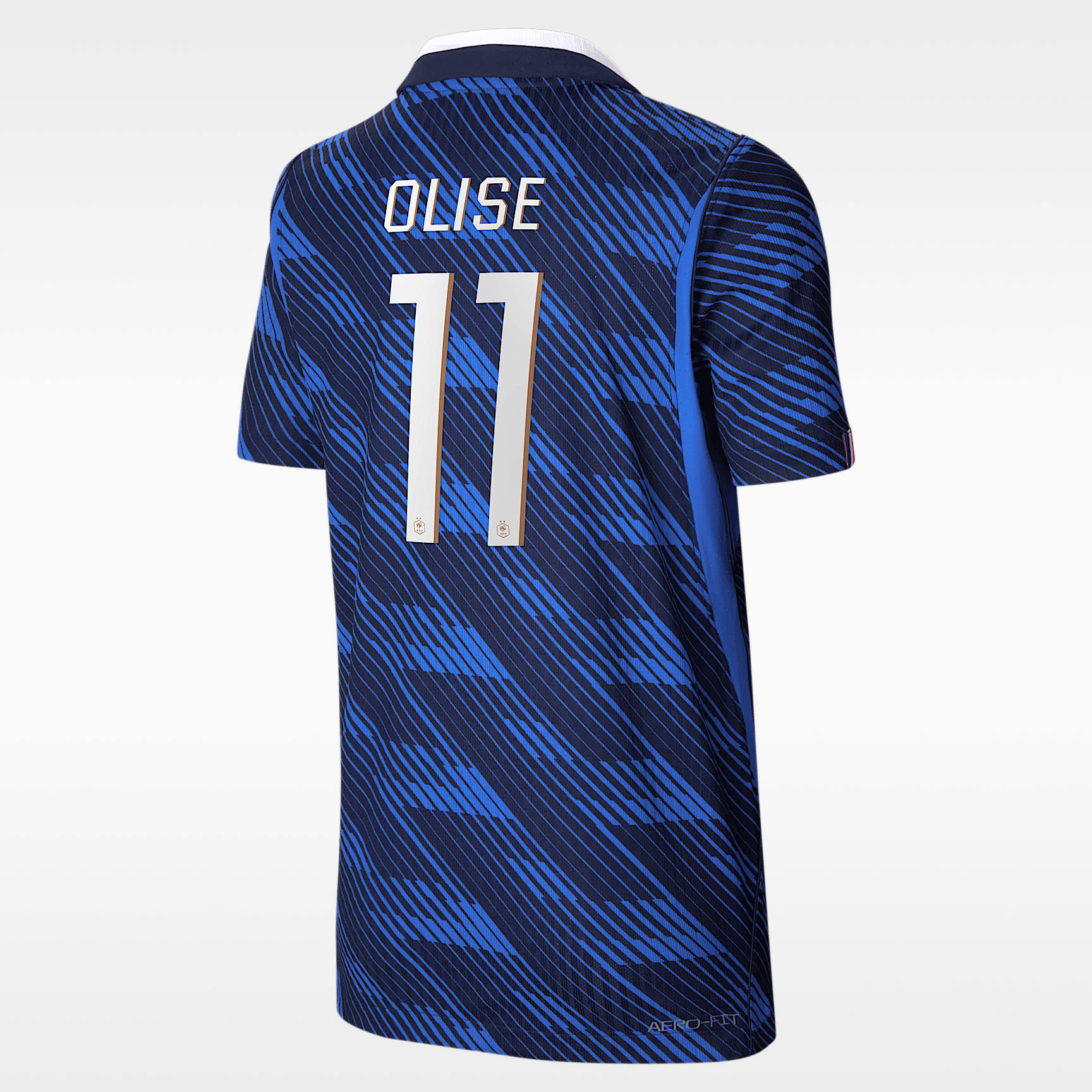 Jersey de fútbol Nike Dri-FIT ADV para niños talla grande Michael Olise France National Team 2026 Match Home