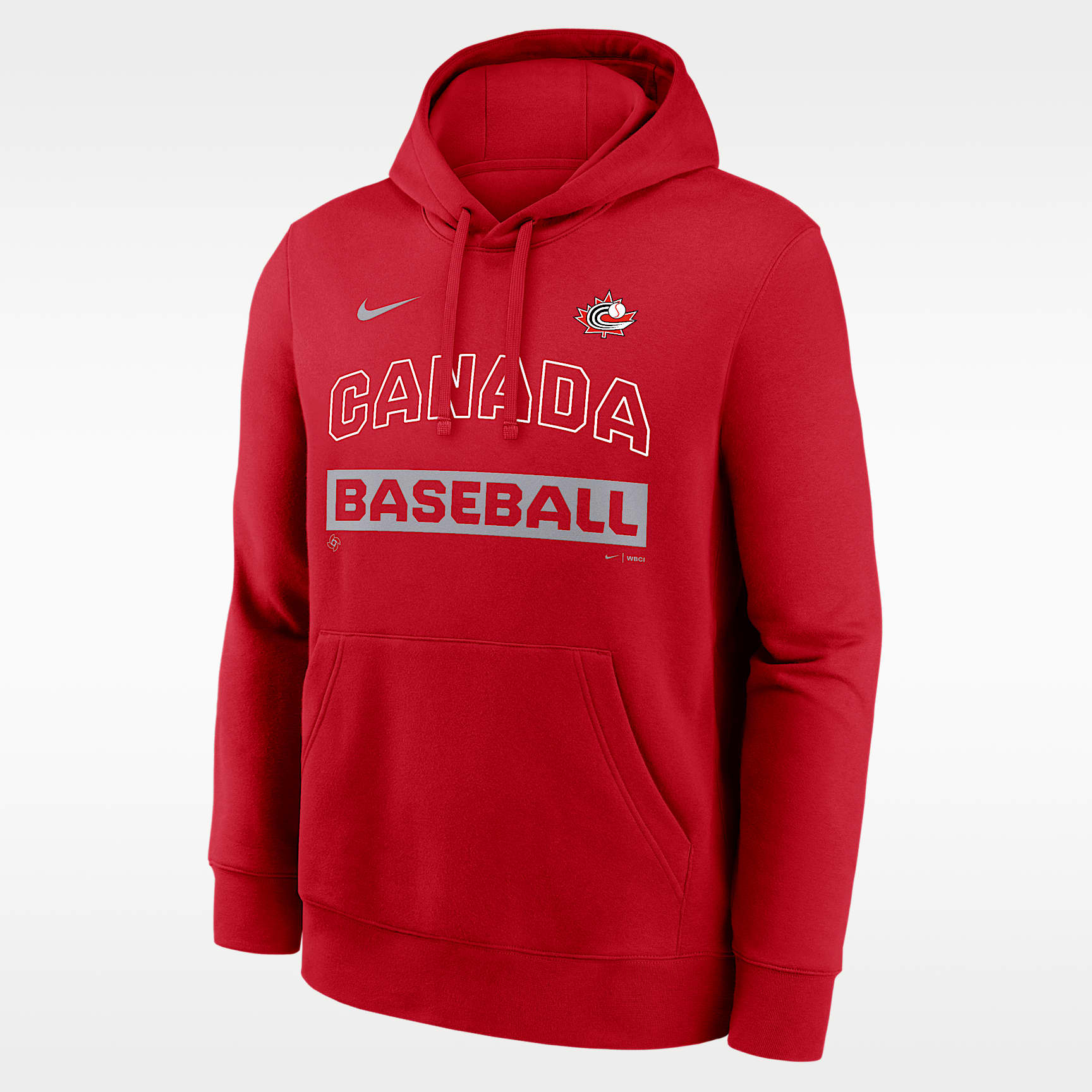 Canada National Baseball Team 2026 World Baseball Classic Club Men's Nike Pullover Hoodie