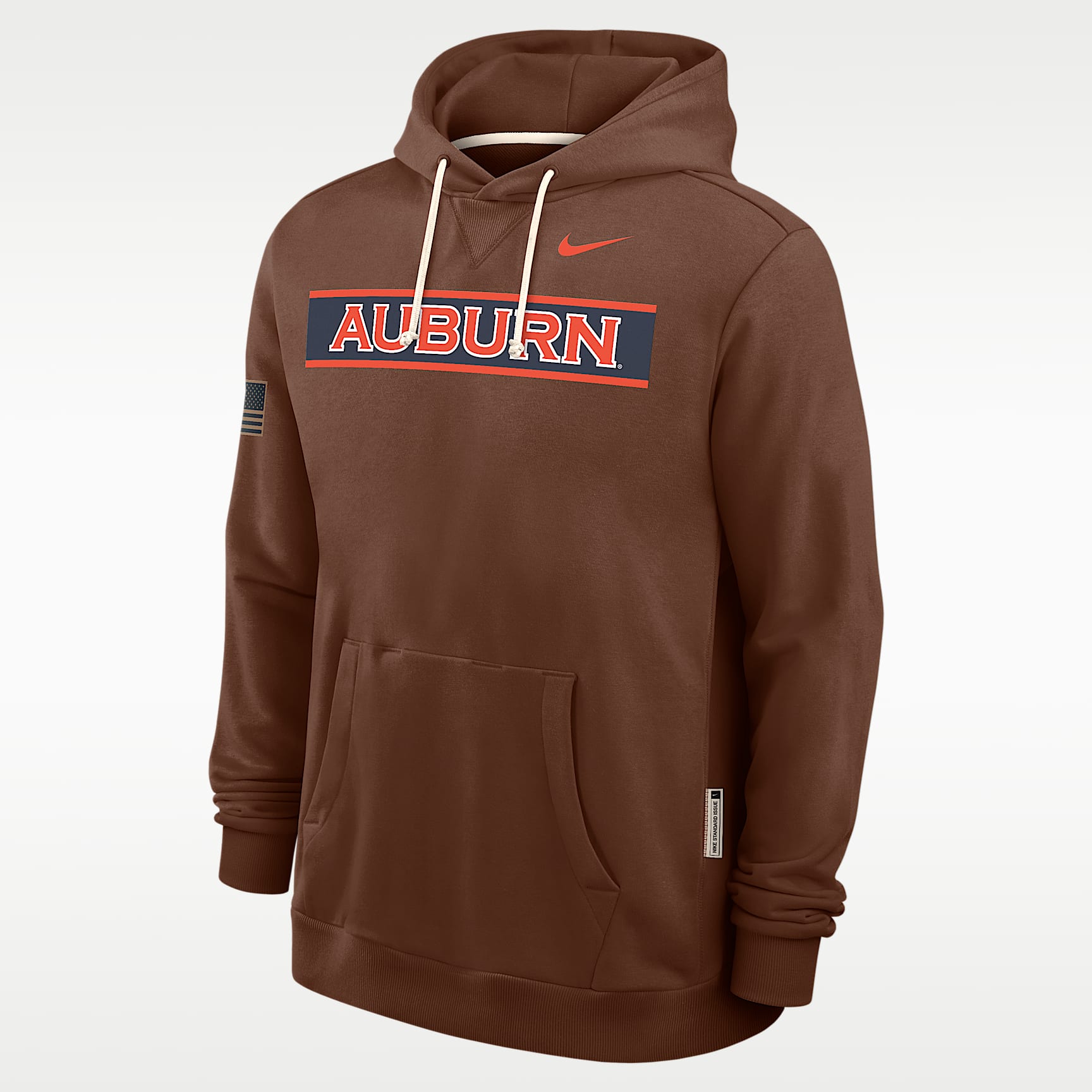 Auburn 2026 Military Appreciation Standard Issue Men's Nike Dri-FIT College Pullover Hoodie