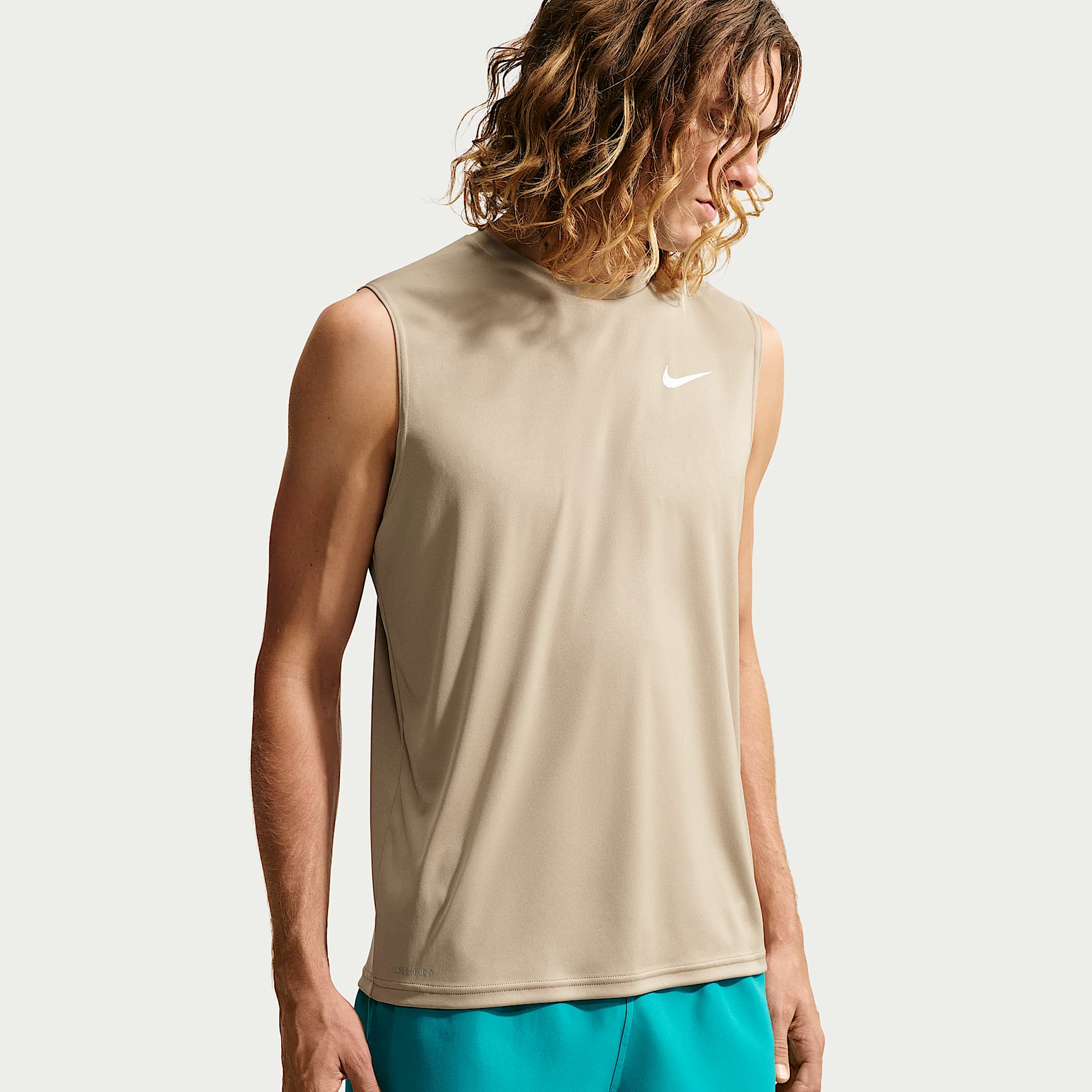 Camiseta sin mangas Dri-FIT con protección contra los rayos UV para hombre Nike Swim Hydroguard Essential