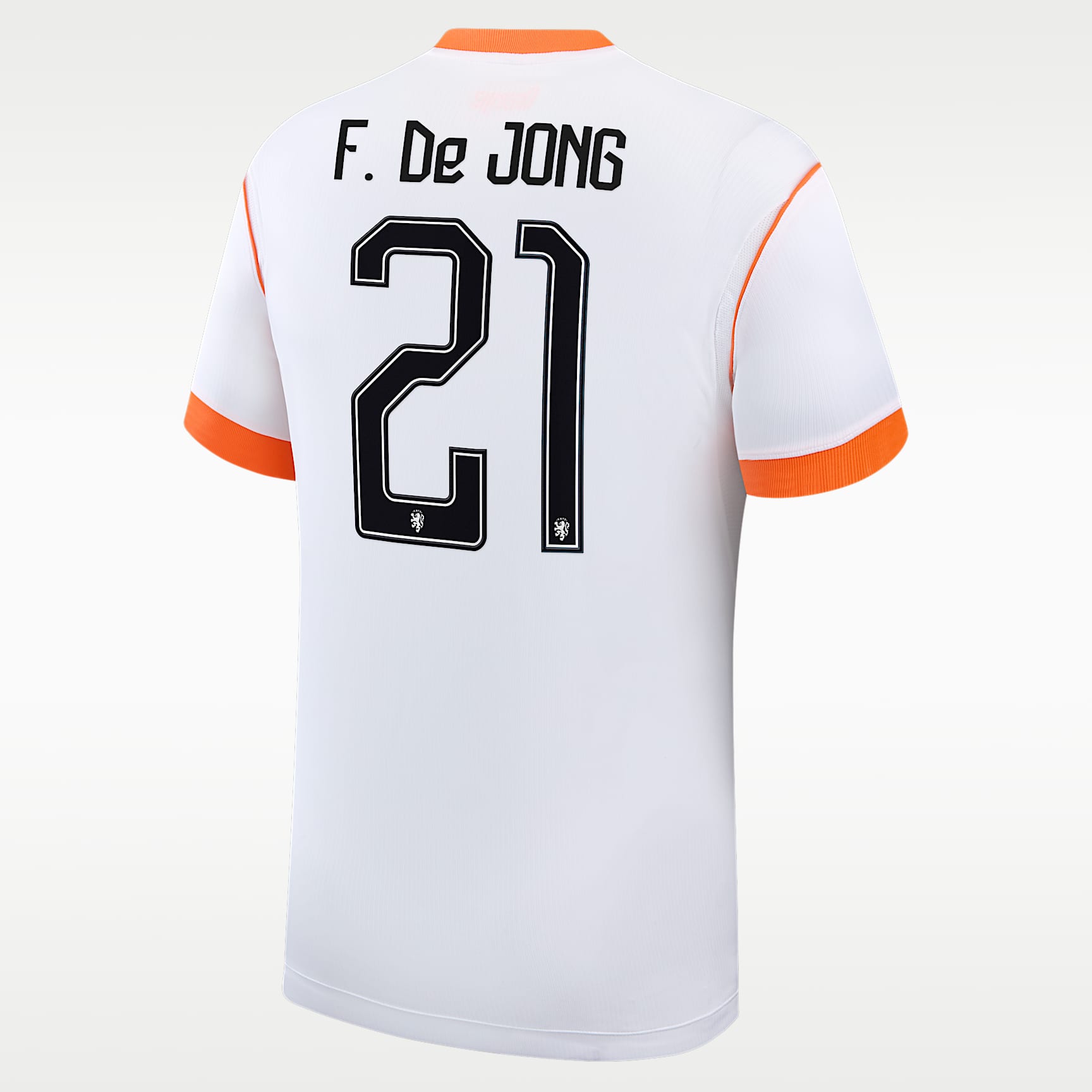 Frenkie de Jong Netherlands National Team 2026 Stadium Away Men's Nike Dri-FIT Soccer Jersey