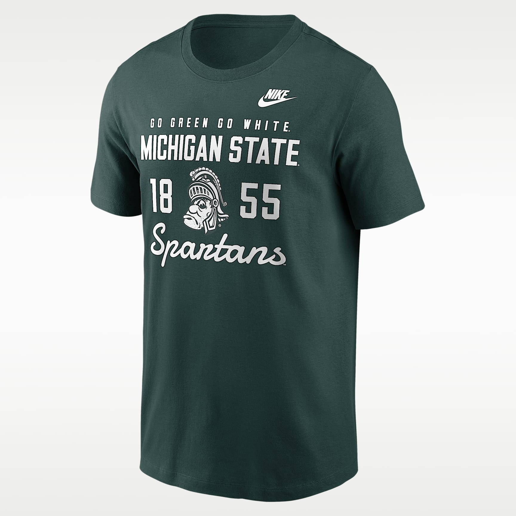 Michigan State Legacy Stacked Est Men's Nike College T-Shirt