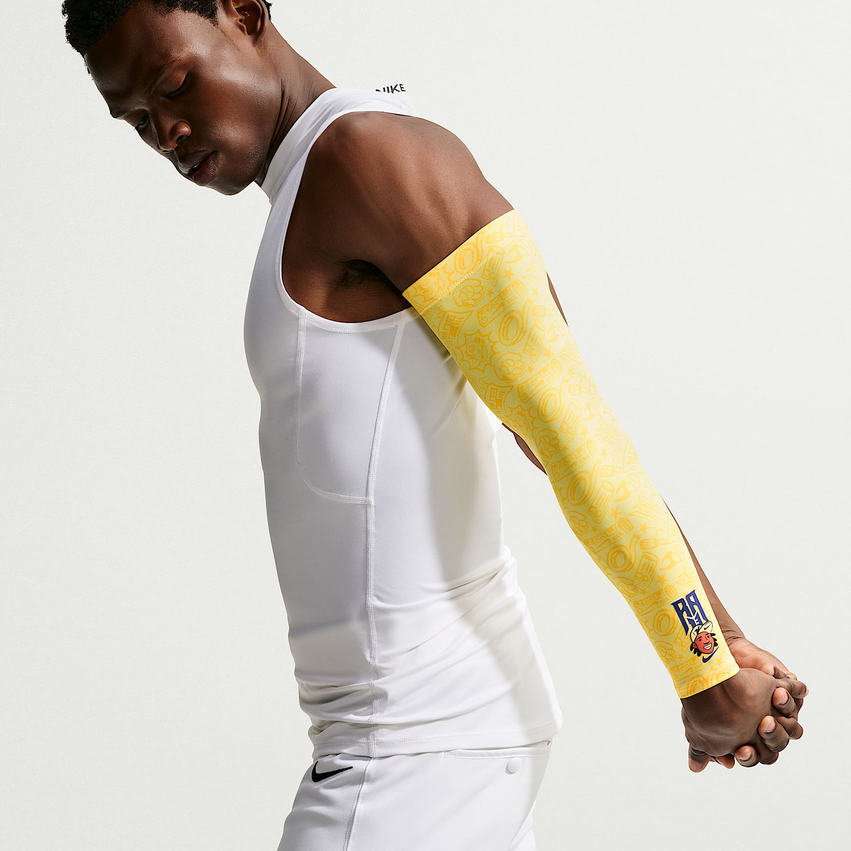 Manga de béisbol Nike Pro Dri-FIT Ronald Acuña Jr.