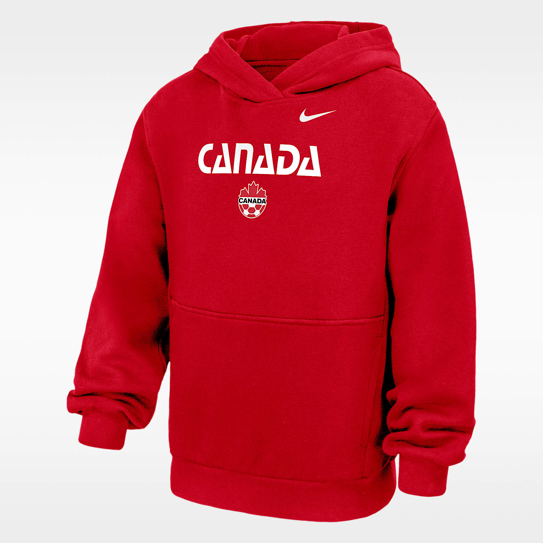 Canada Nike Fanwear Collection Big Kids' Soccer Club Fleece Pullover Hoodie