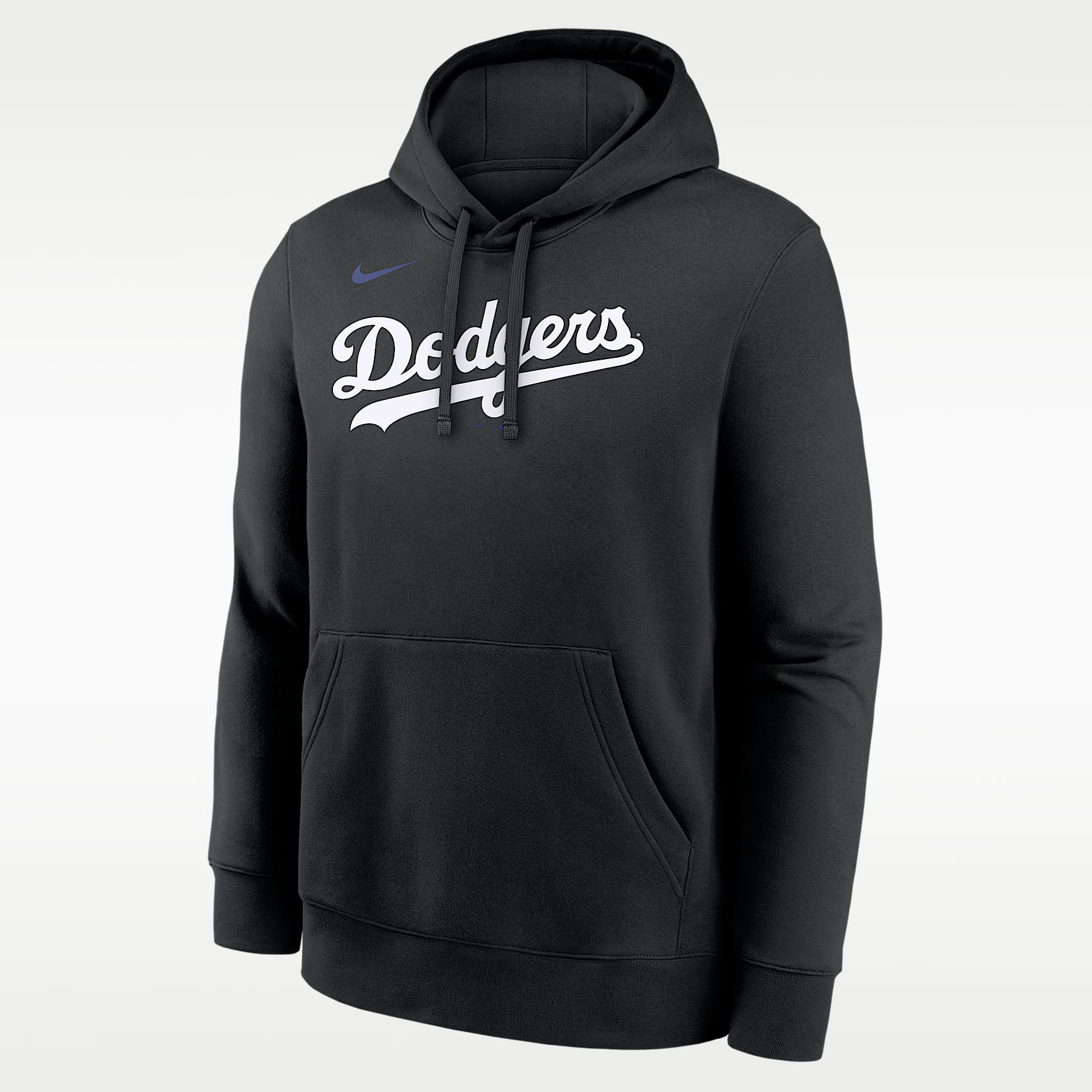 Sudadera con gorro sin cierre Nike de la MLB para hombre Los Angeles Dodgers Club