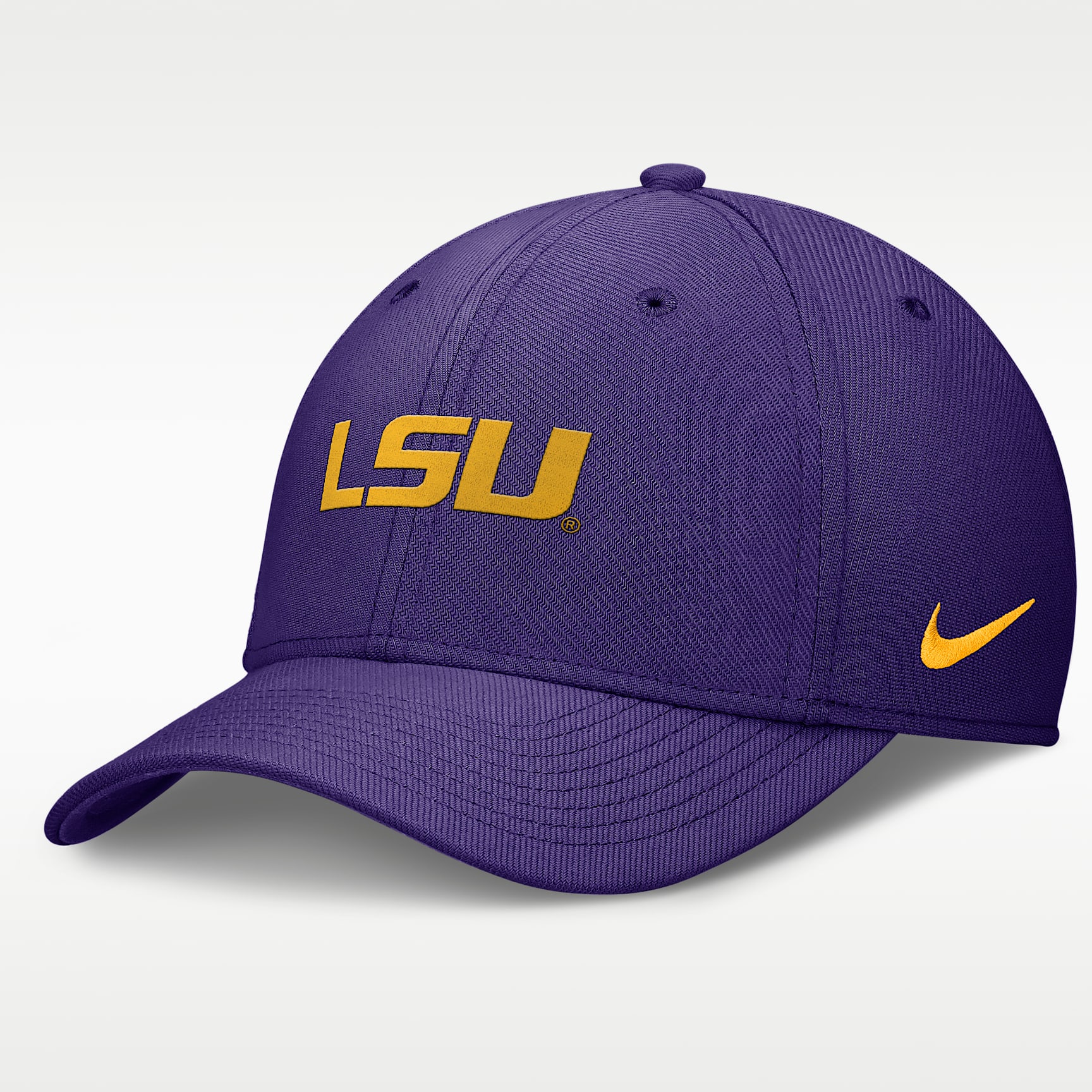 LSU Tigers On-Field Swoosh Men's Nike Dri-FIT College Hat