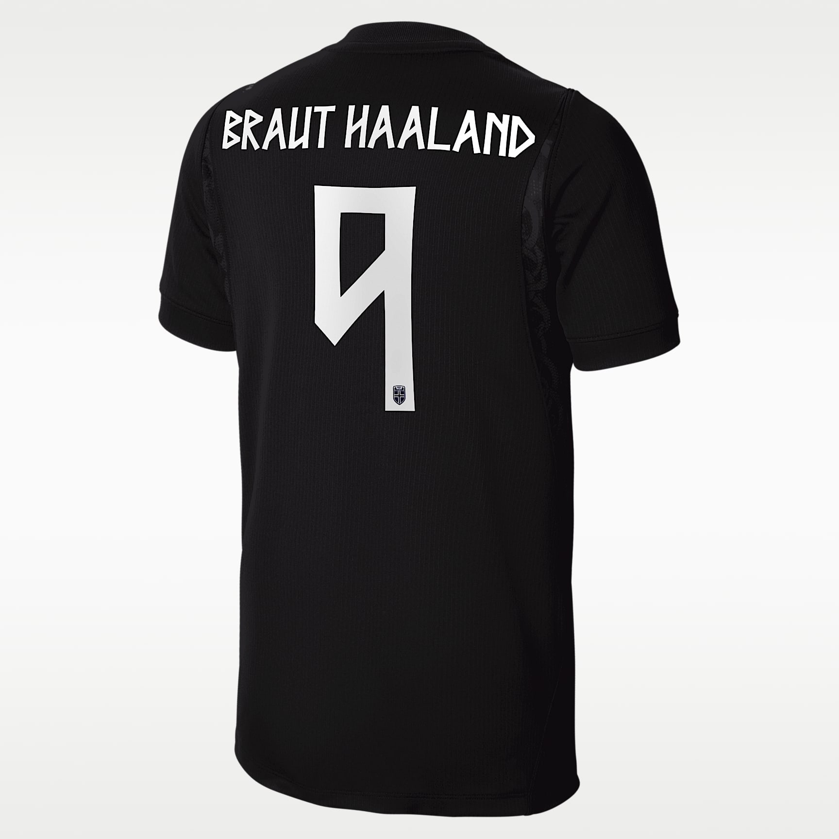 Erling Braut Haaland Norway National Team 2026 Stadium Away Big Kids' Nike Dri-FIT Soccer Jersey