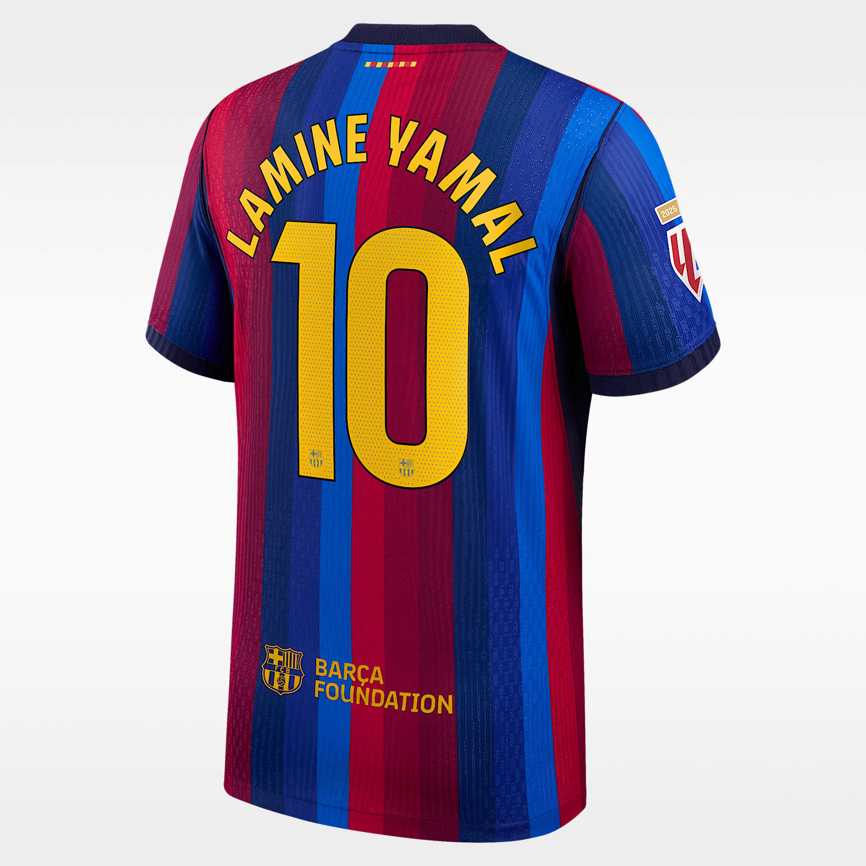 Lamine Yamal Barcelona 2026/27 Match Home Men's Nike Aero-FIT Soccer Jersey