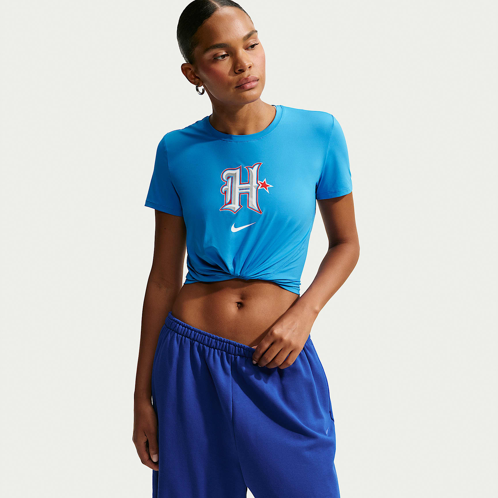 Houston Texans Rivalries Collection One Classic Twist Women's Nike Dri-FIT NFL T-Shirt