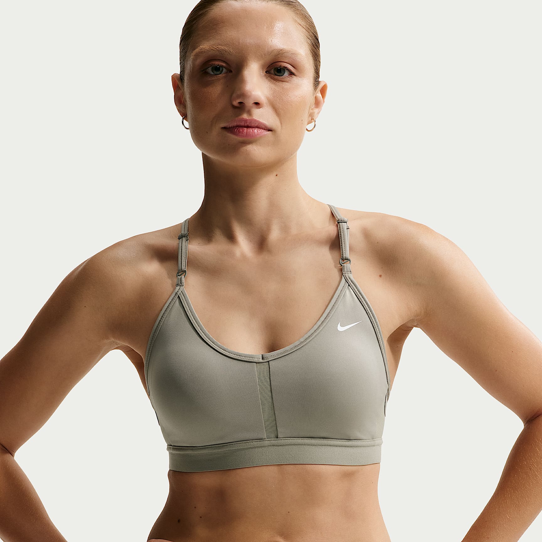 Nike Indy Women's Light-Support Padded V-Neck Sports Bra