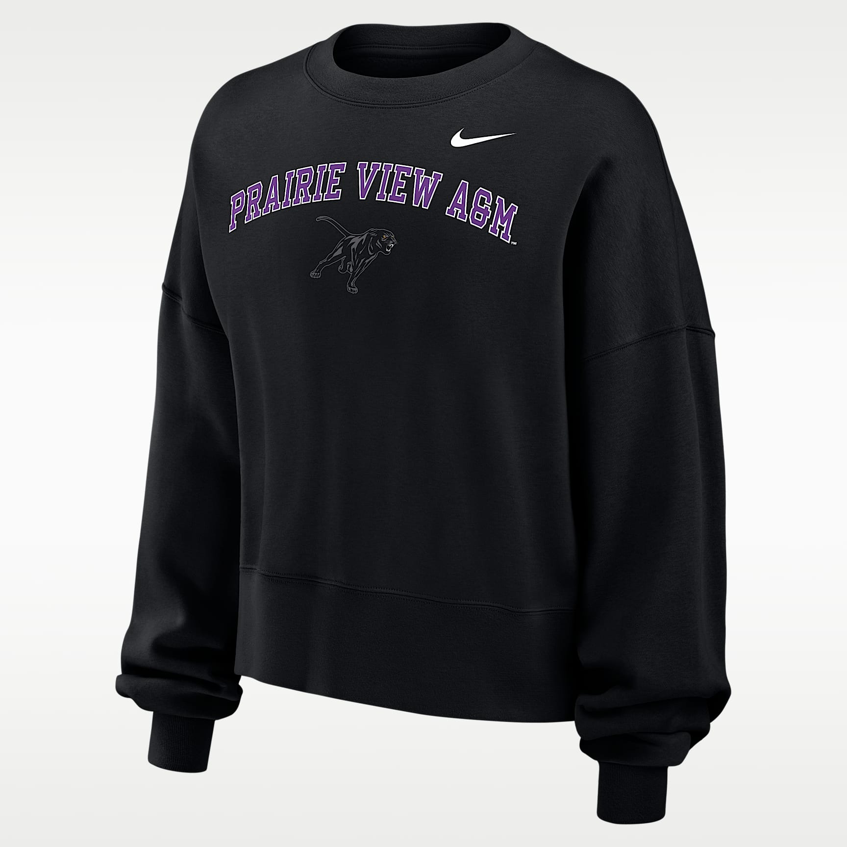 Nike College (Prairie View A&M University) Women's Phoenix Fleece Crewneck Sweatshirt