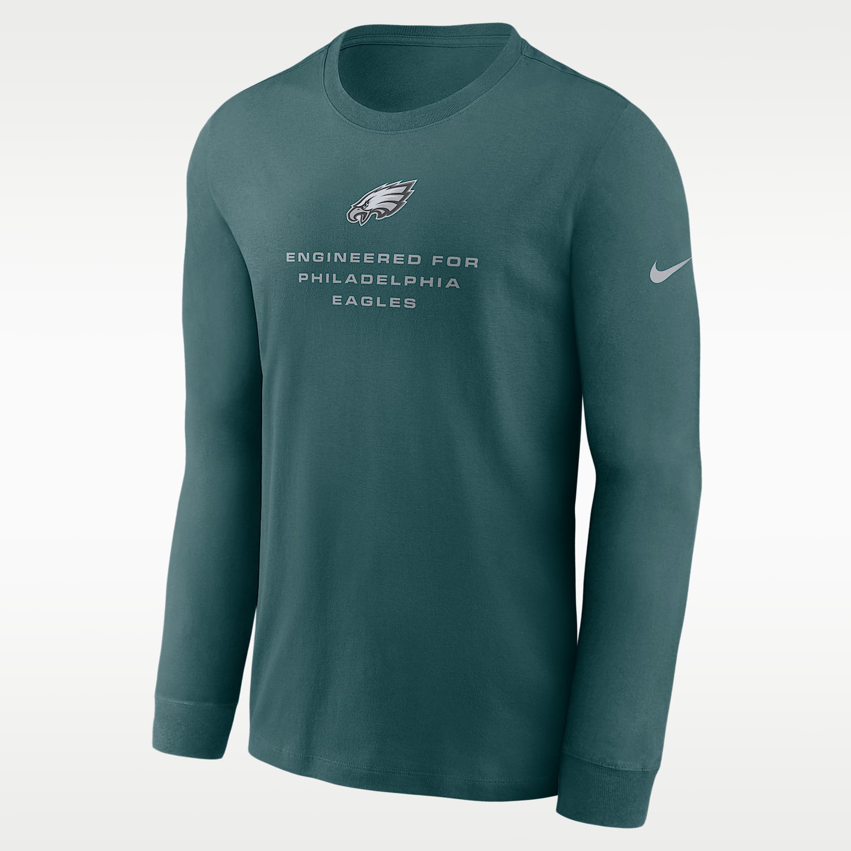 Philadelphia Eagles Team Issue Men's Nike Dri-FIT NFL Long-Sleeve T-Shirt