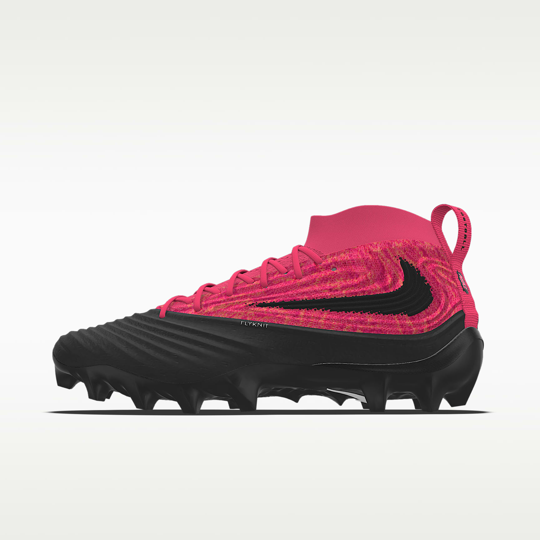 Tacos de futbol americano personalizados Nike Alpha Menace 5 Elite By You