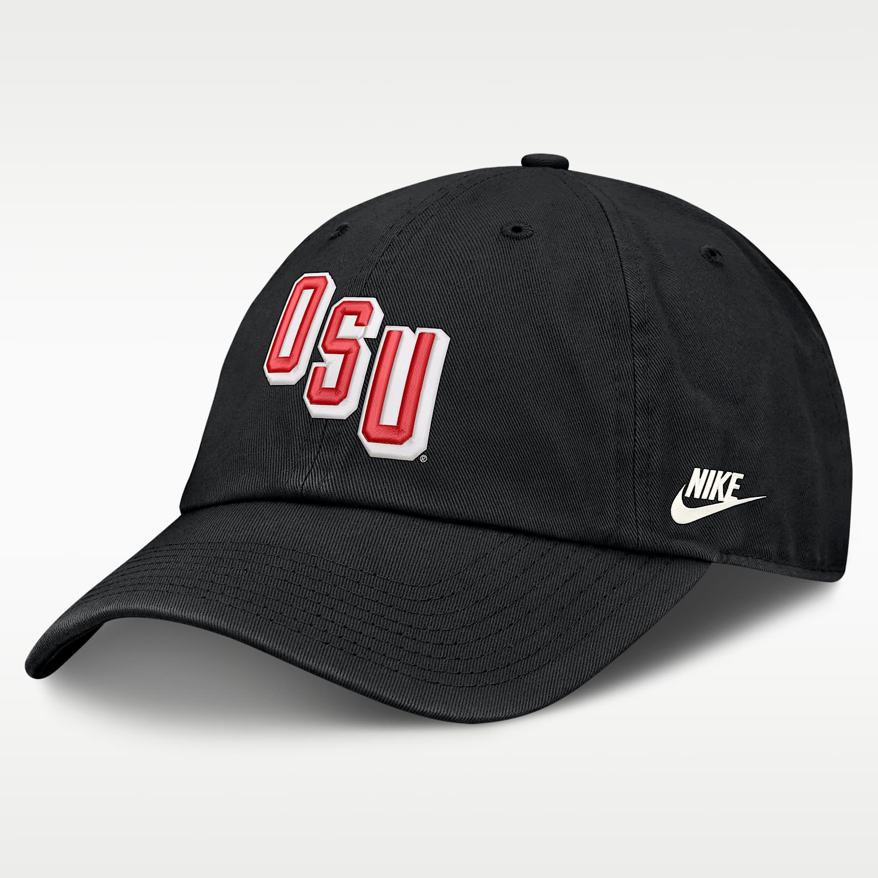 Ohio State Natural Club Men's Nike College Adjustable Hat