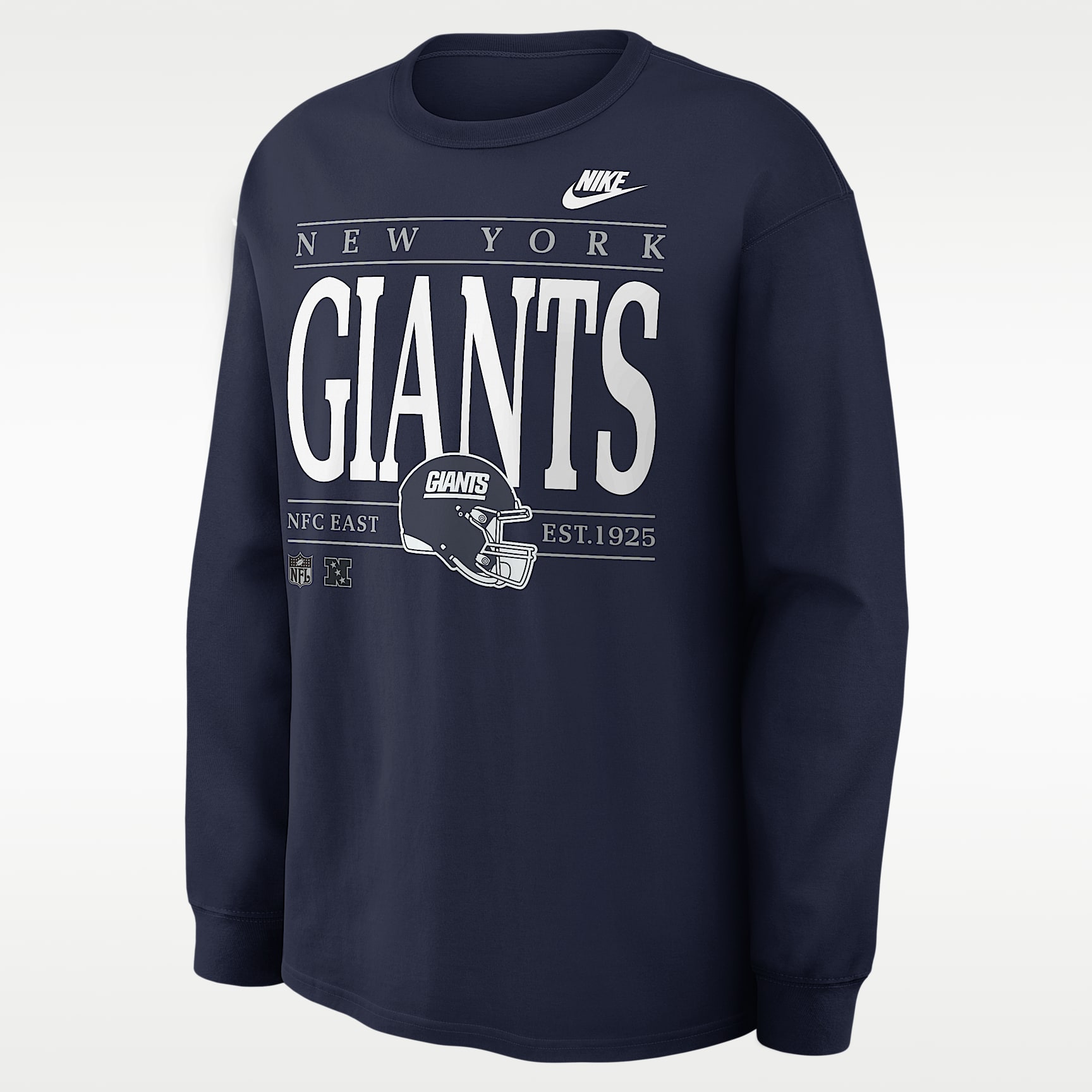 New York Giants Rewind Max90 Men's Nike NFL Long-Sleeve T-Shirt