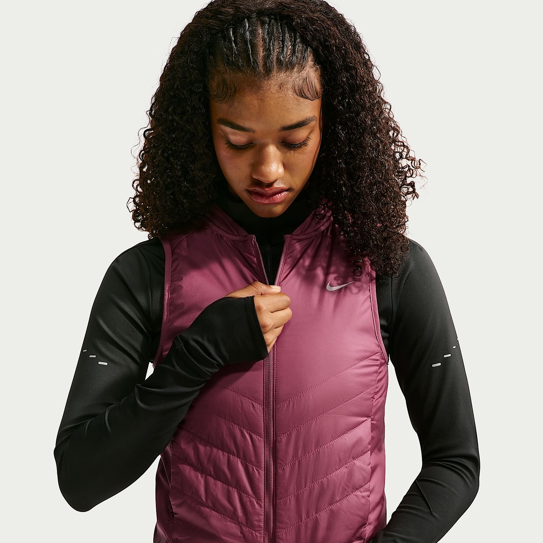Nike Tempo Women's Repel Warm Running Vest