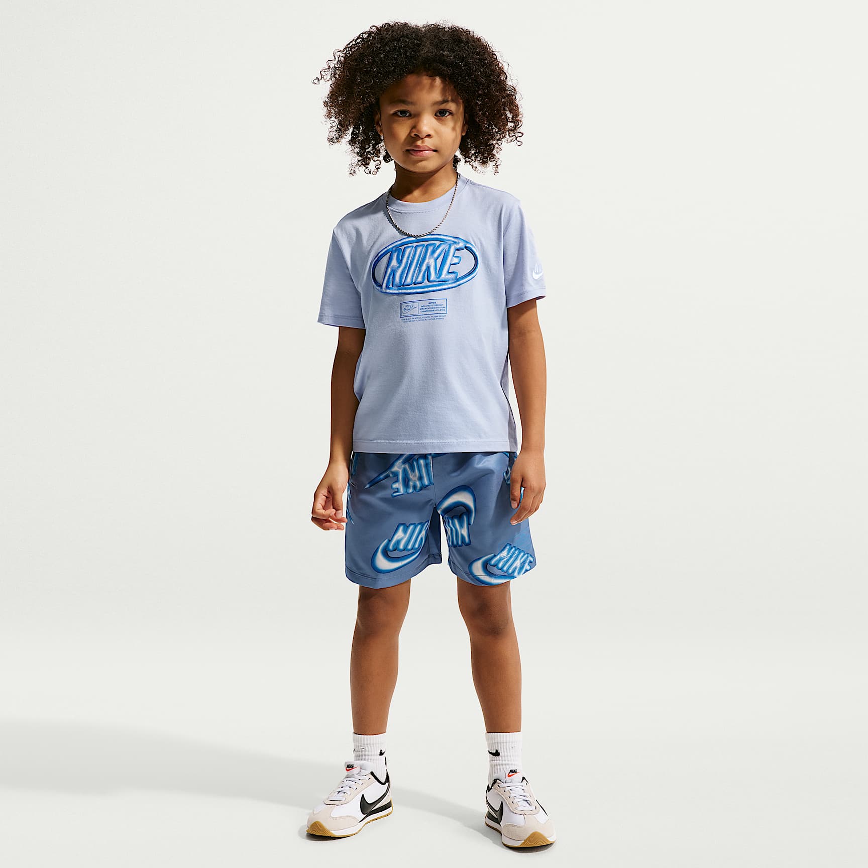 Nike Sportswear Club Little Kids' 2-Piece Floatie T-Shirt and Shorts Set