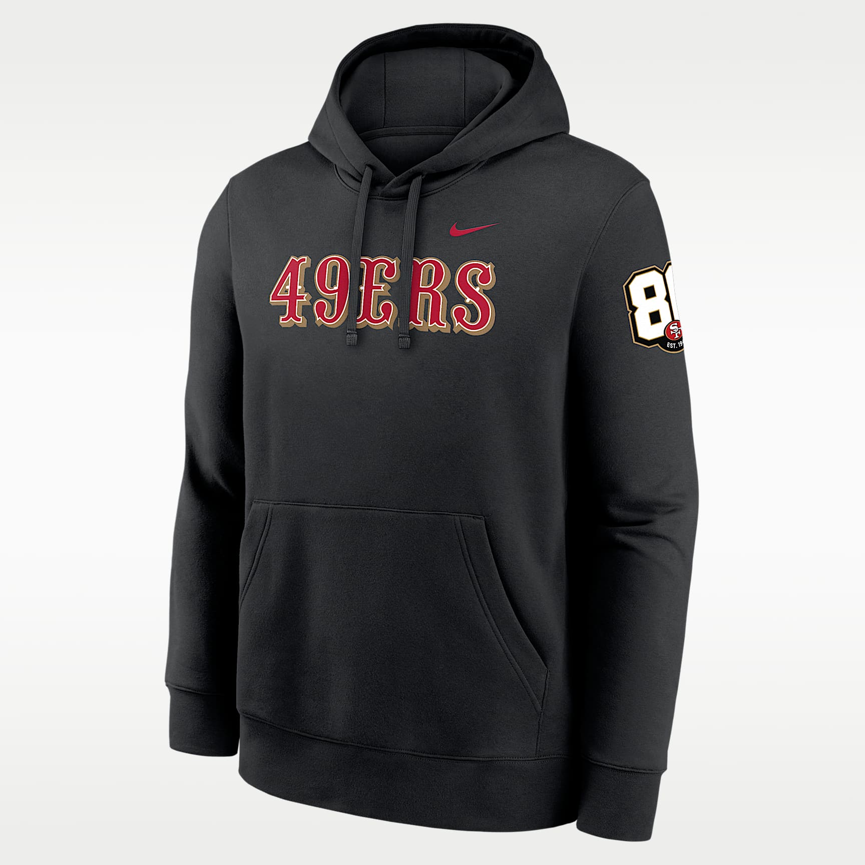 San Francisco 49ers 80th Anniversary Goal Line Club Men's Nike NFL Pullover Hoodie