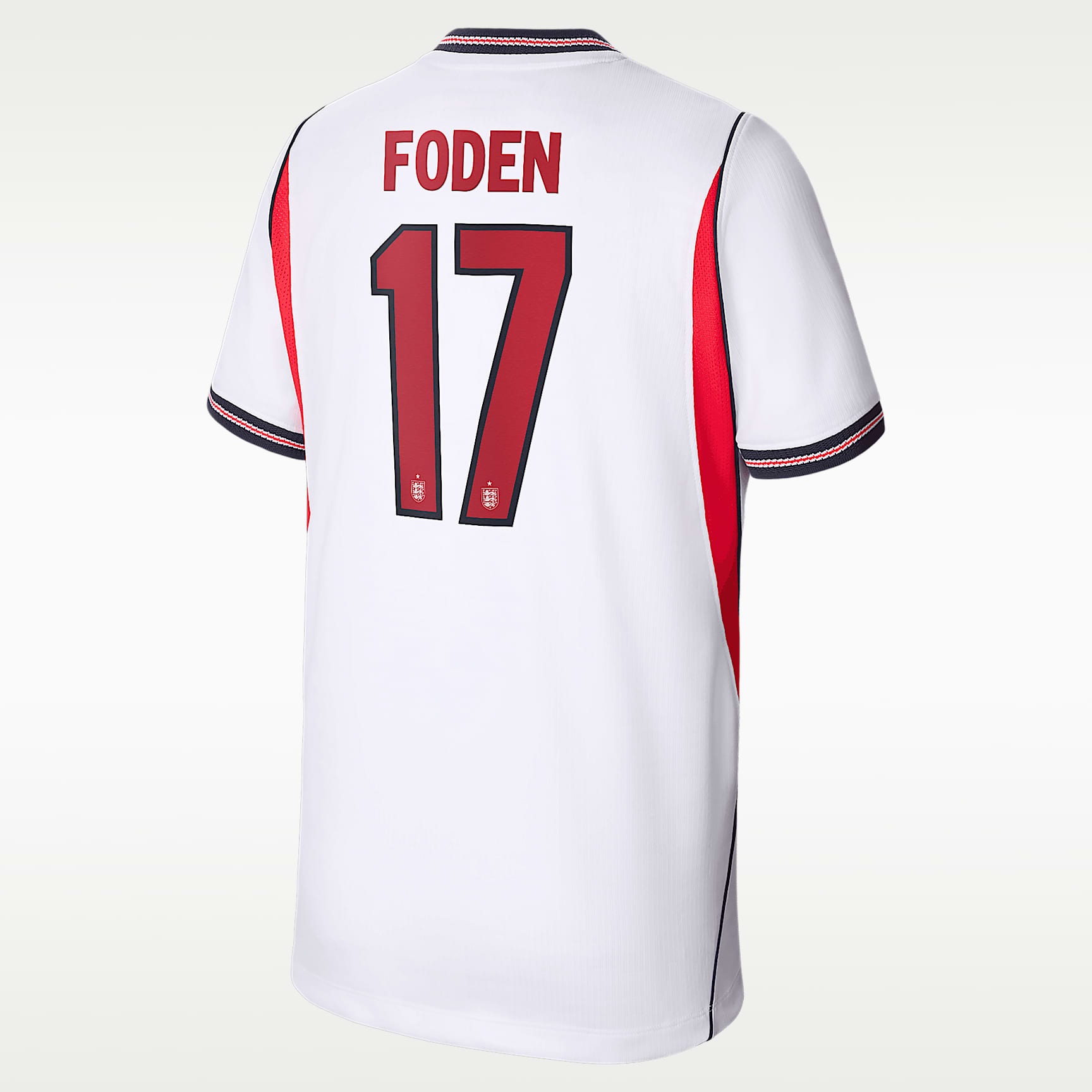 Phil Foden England National Team 2026 Stadium Home Big Kids' Nike Dri-FIT Soccer Jersey