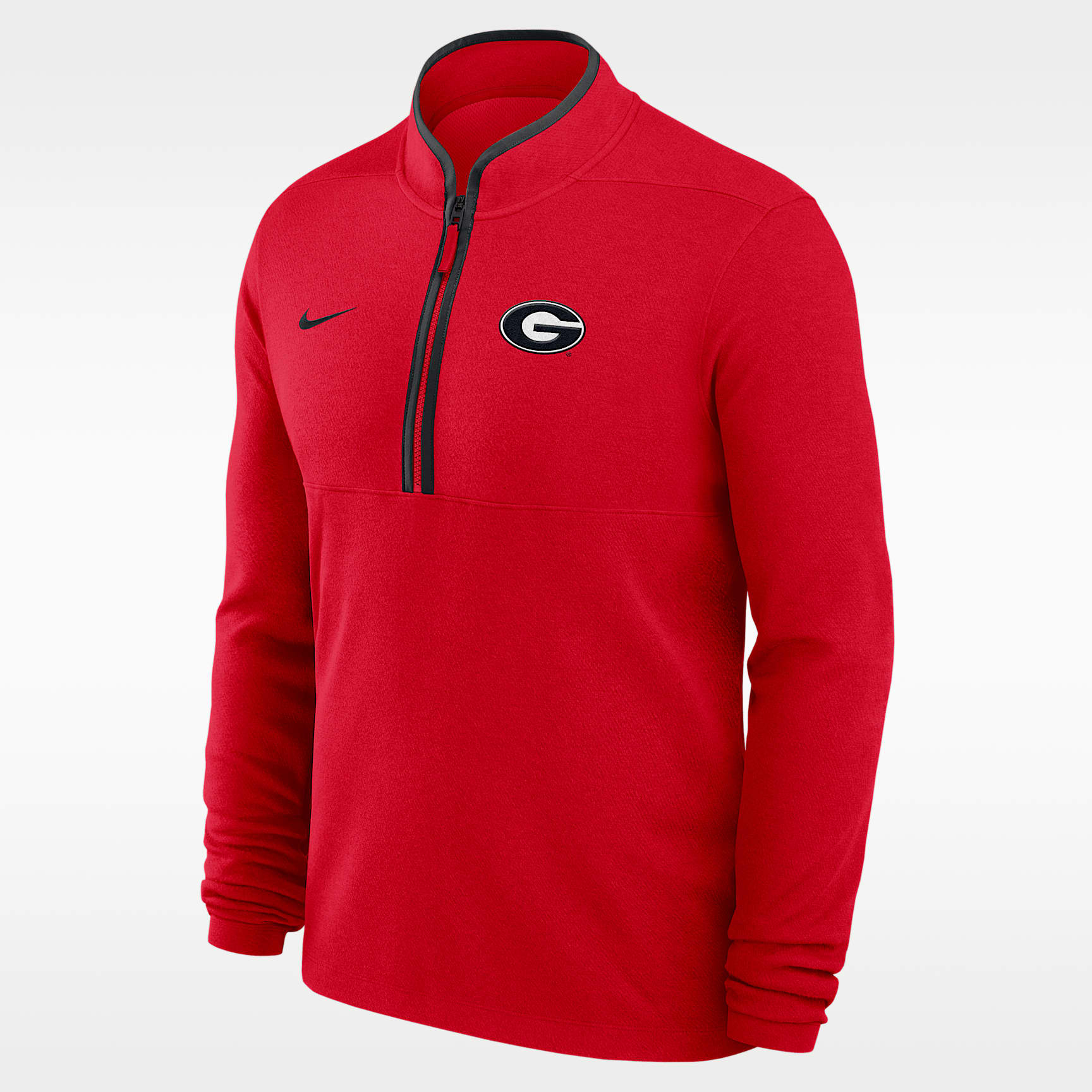 Georgia Courtside Men's Nike Dri-FIT College Half-Zip Top
