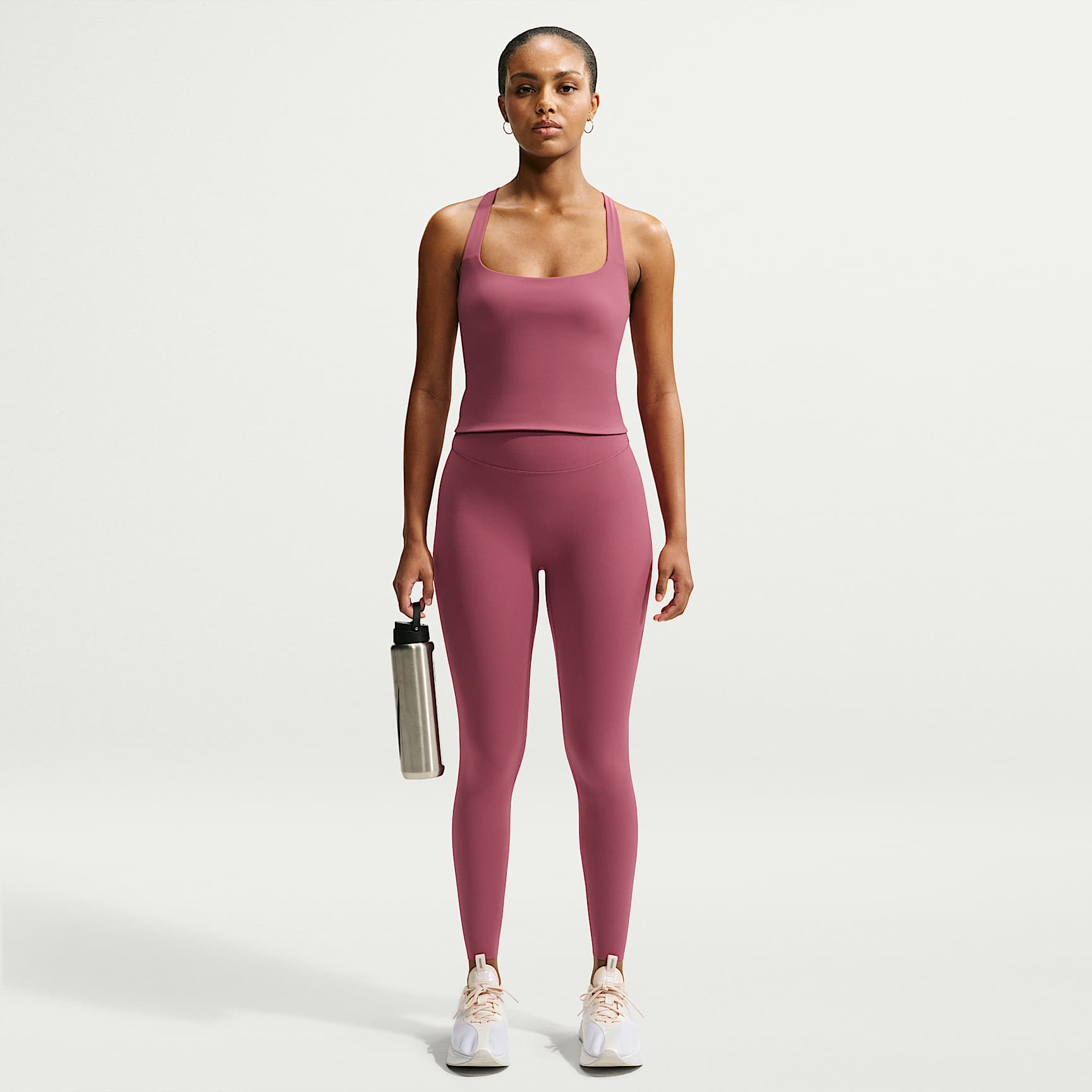 Nike Zenvy Women's High-Waisted 7/8 Leggings with No Front Seam