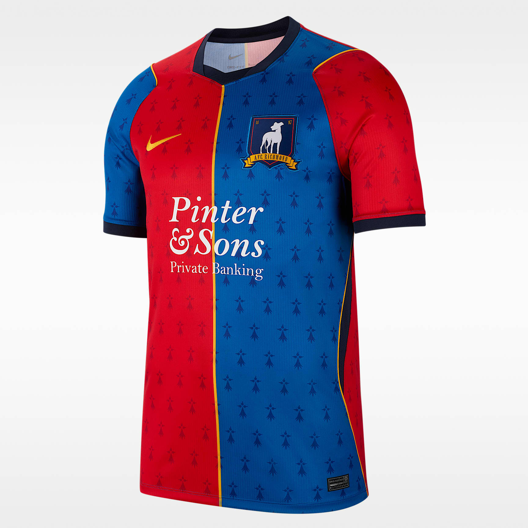 Maglia da calcio replica Nike Dri-FIT AFC Richmond 2026 Stadium da uomo – Home