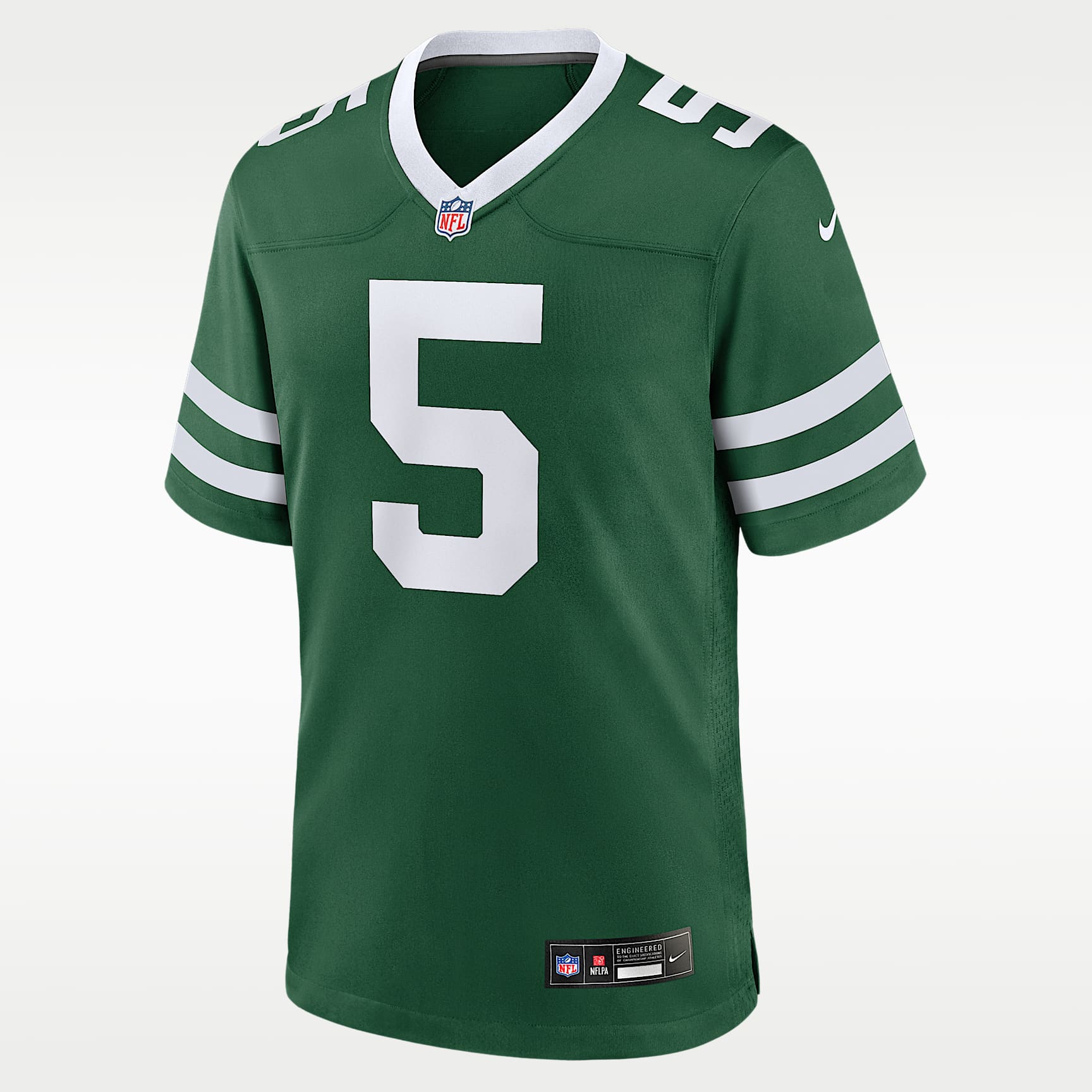 Jersey de fútbol americano Nike de la NFL Game para hombre Garrett Wilson New York Jets