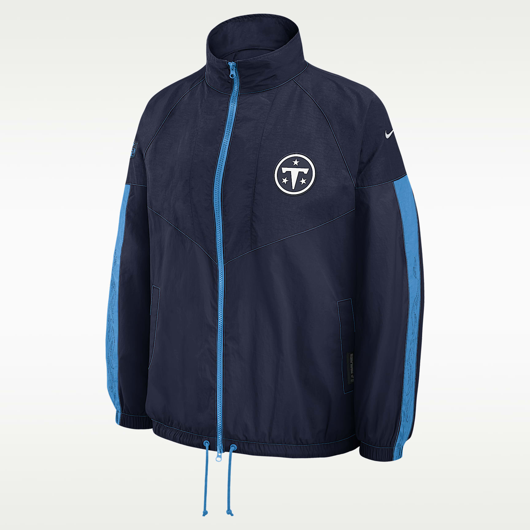 Tennessee Titans Rivalries Collection Women's Nike NFL Oversized Full-Zip Jacket