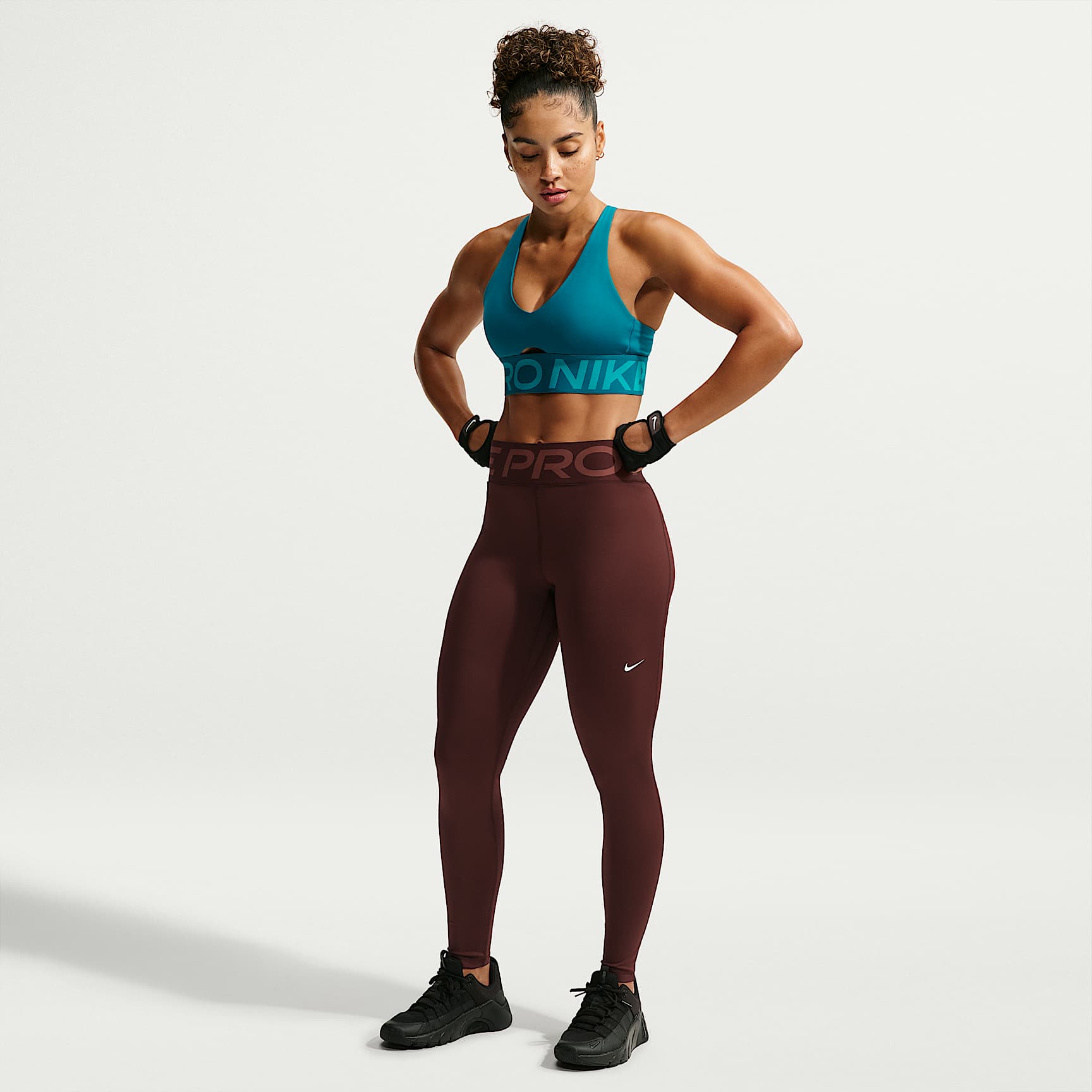Nike Pro Sculpt leggings i full lengde med høyt liv til dame
