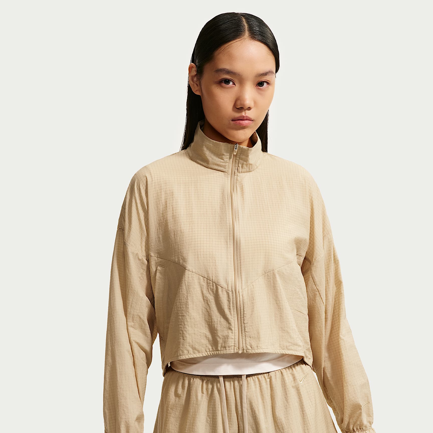 나이키 스포츠웨어 여성 오버사이즈 경량 립스탑 재킷