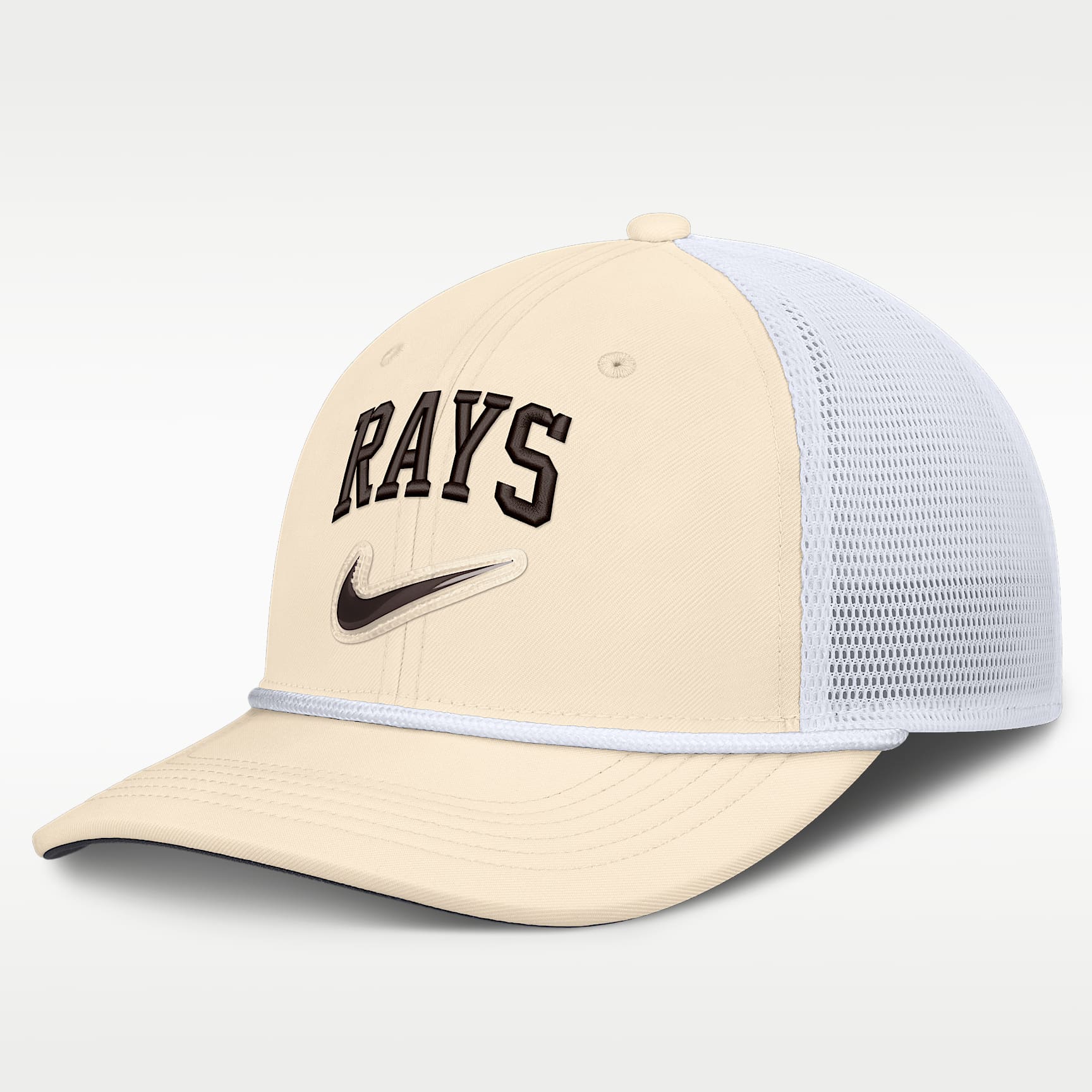 Tampa Bay Rays Rise Men's Nike Dri-FIT MLB Trucker Adjustable Hat