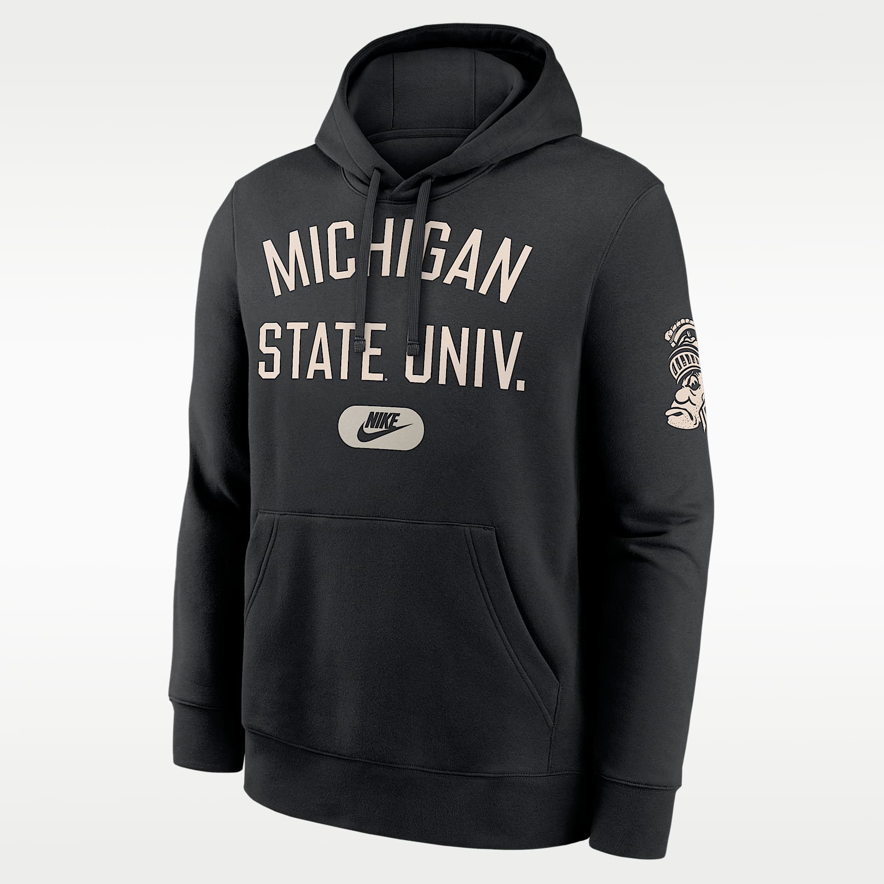 Michigan State Club Men's Nike College Pullover Hoodie