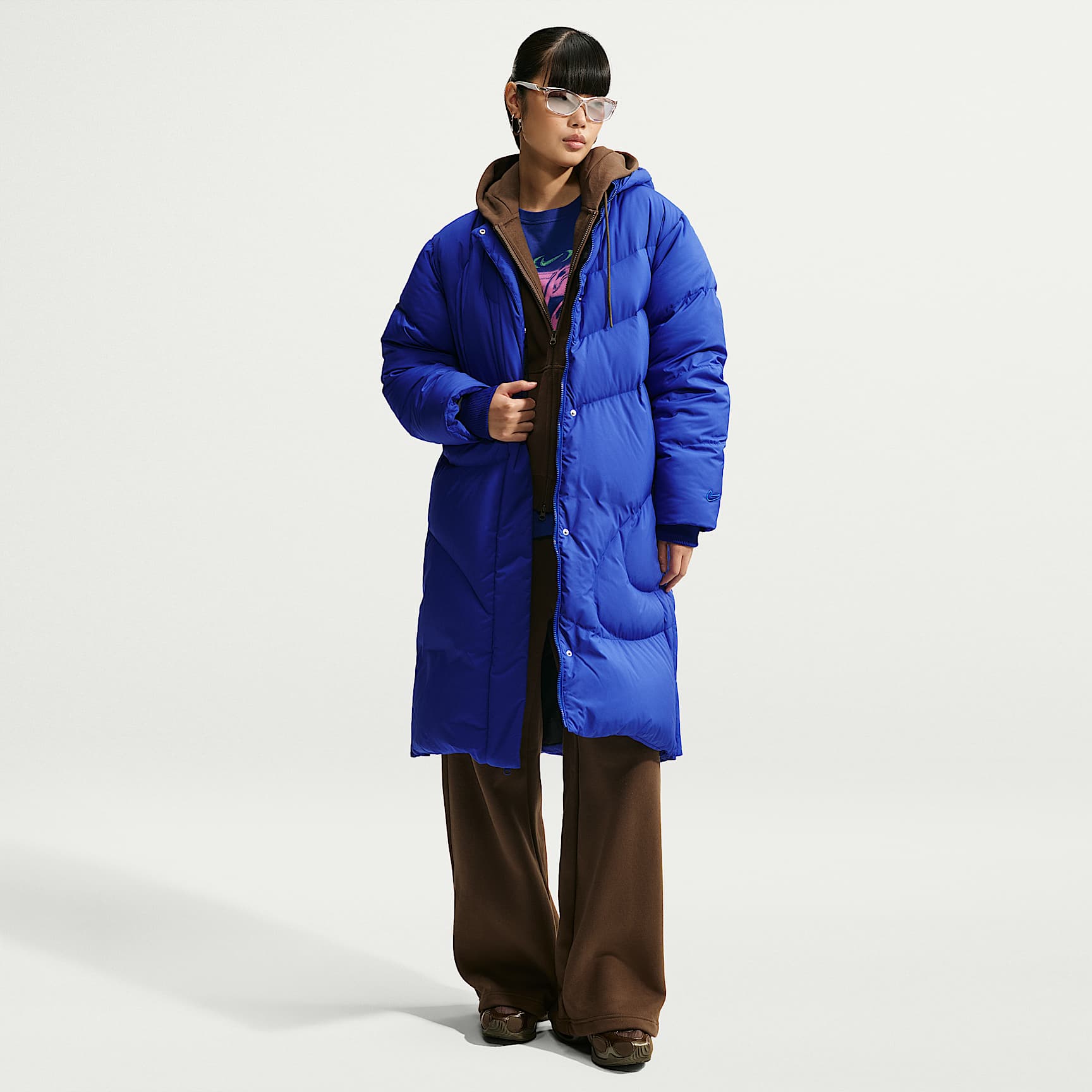 Nike Sportswear Swoosh Series Women's Loose Storm-FIT Hooded Down Parka