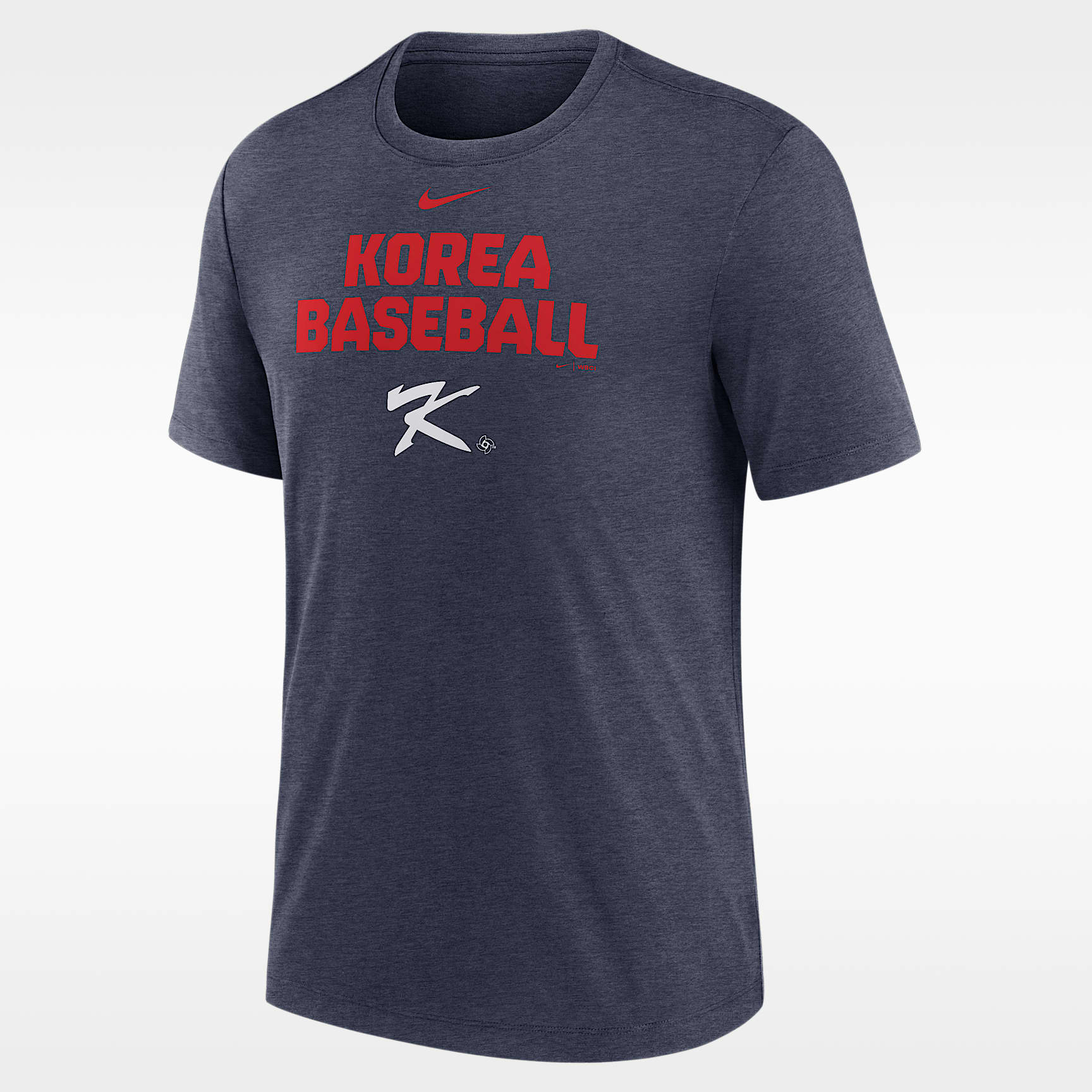 Korea National Baseball Team 2026 World Baseball Classic Stacked Men's Nike T-Shirt
