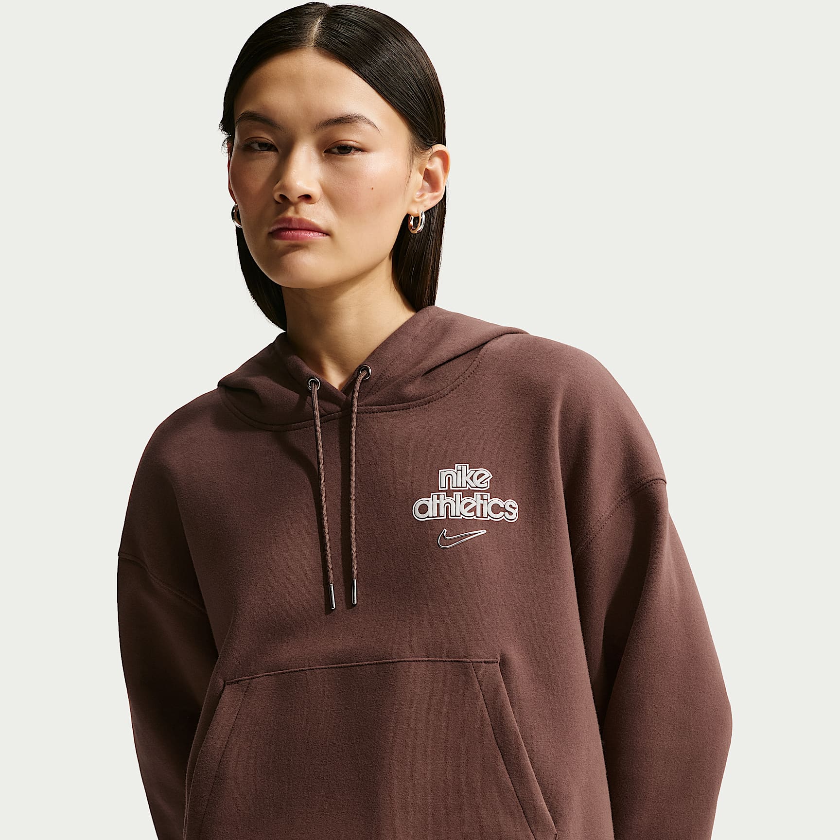 Nike Sportswear Phoenix Fleece huvtröja för kvinnor