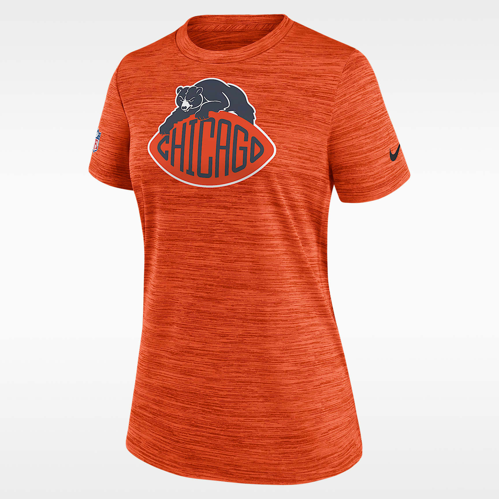 Chicago Bears Rivalries Collection Sideline Velocity Women's Nike Dri-FIT NFL T-Shirt