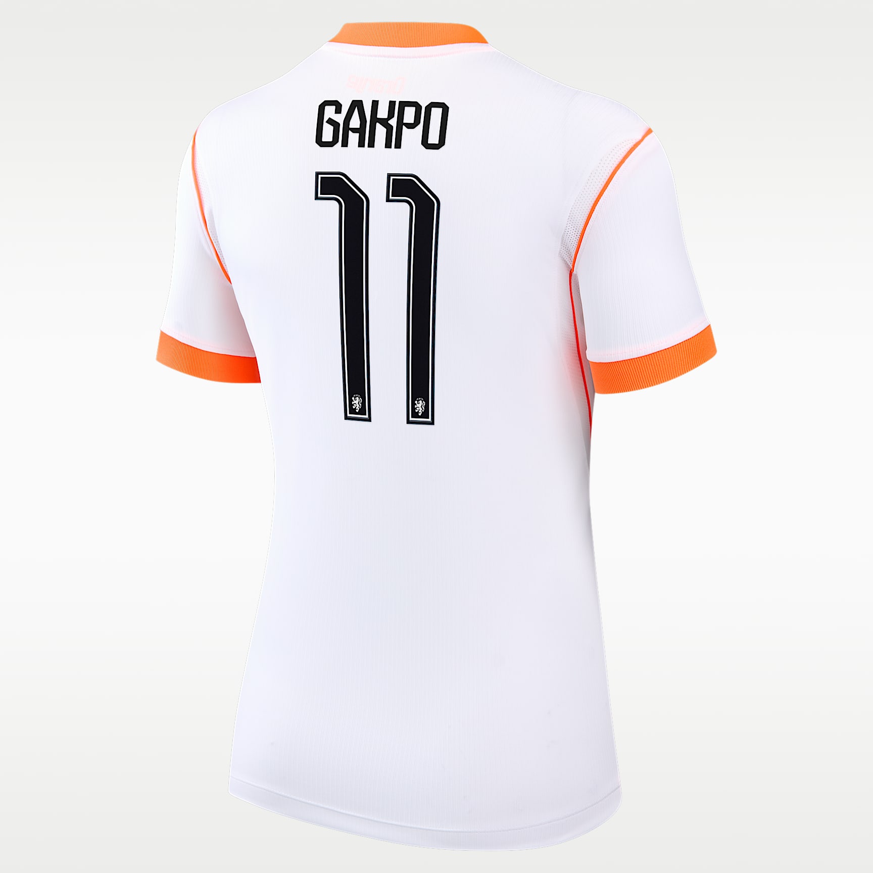 Jersey de fútbol Nike Dri-FIT para mujer Cody Gakpo Netherlands National Team 2026 Stadium Away