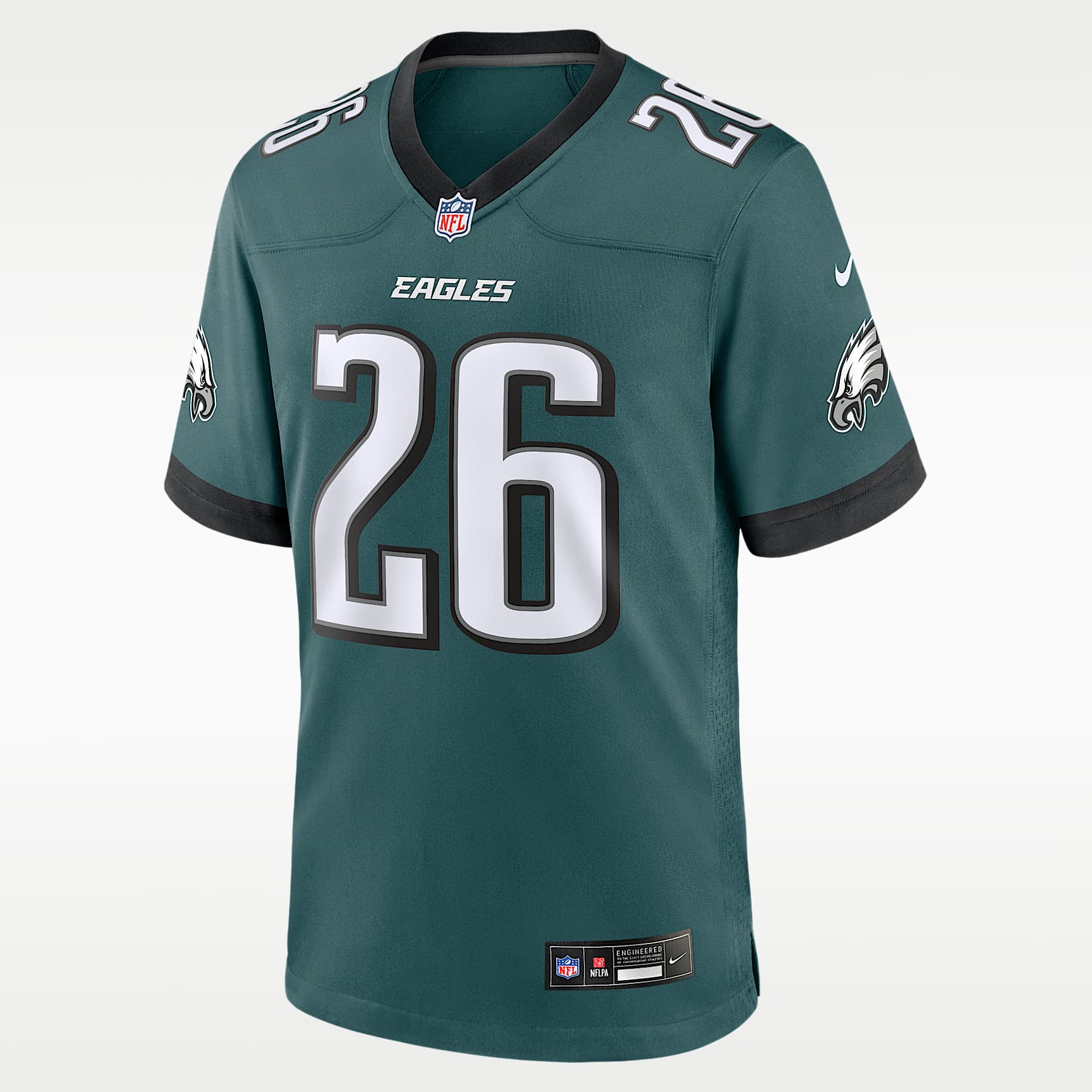 Saquon Barkley Philadelphia Eagles Men's Nike NFL Game Football Jersey