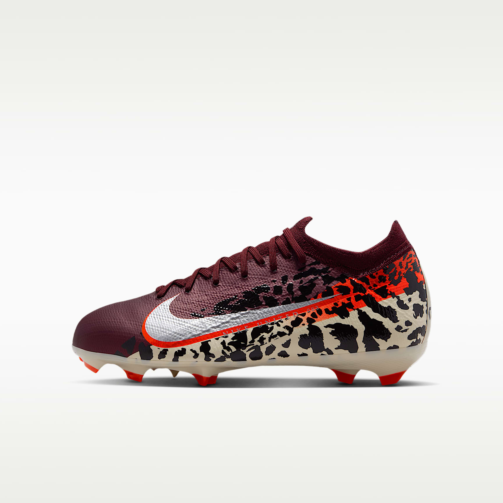 Chaussure de foot basse à crampons pour terrain sec Nike United Jr. Mercurial Vapor 16 Pro pour ado