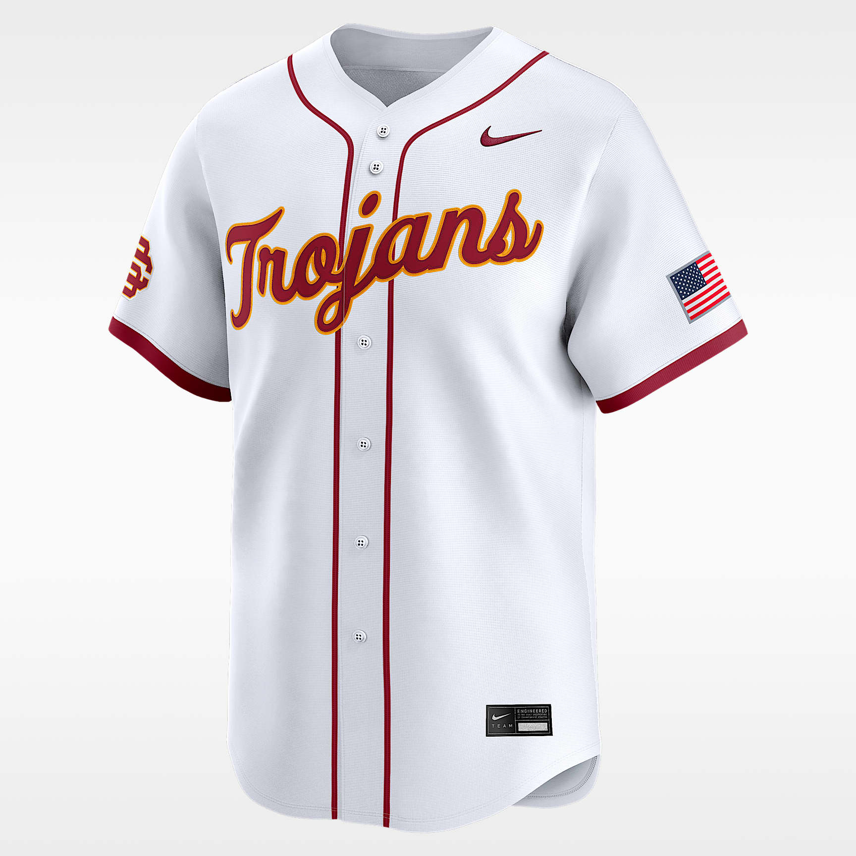 USC Wordmark Men's Nike College Limited Baseball Jersey