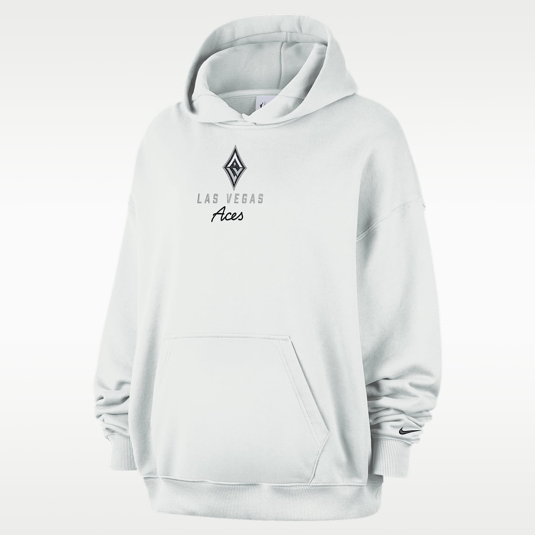 Las Vegas Aces Women's Nike French Terry Oversized Pullover Hoodie