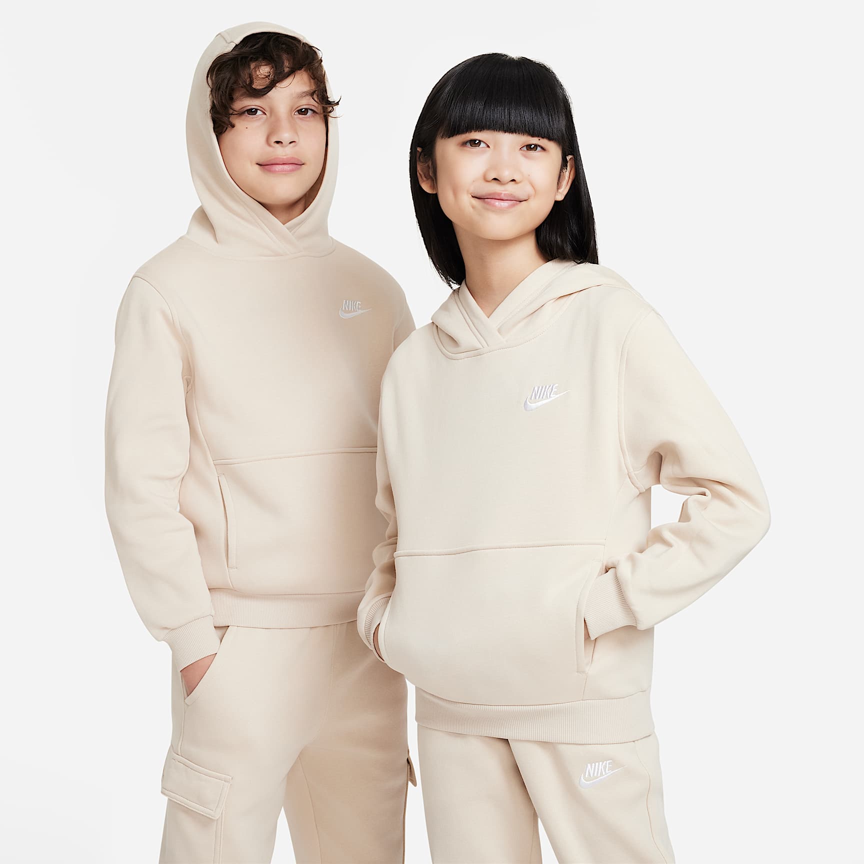 Nike Sportswear Club Fleece Big Kids' Pullover Hoodie